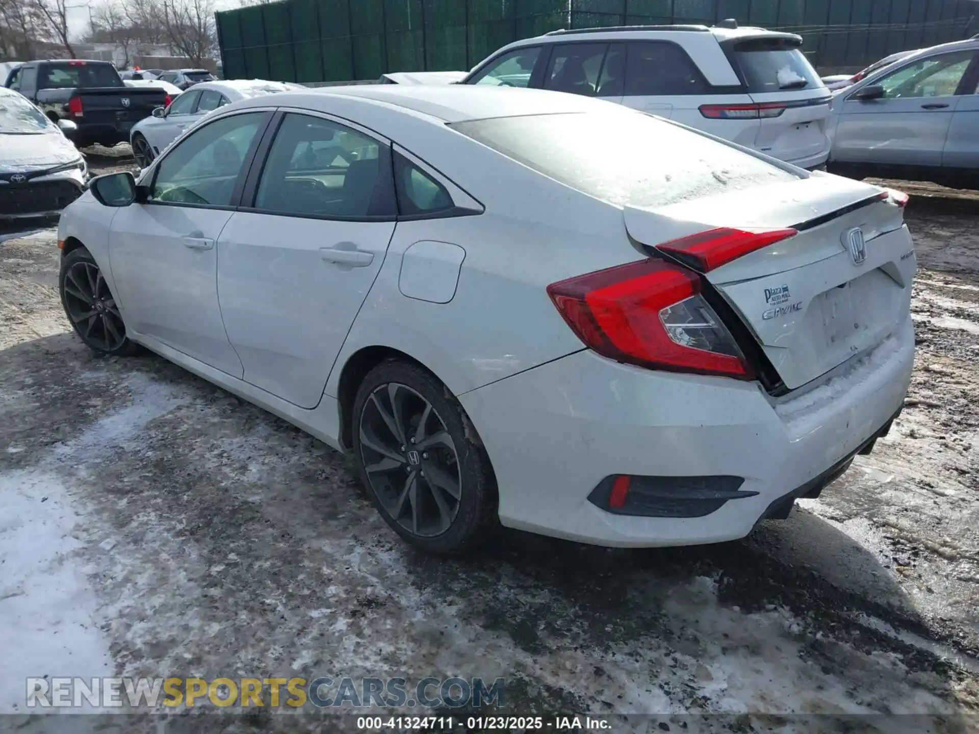 3 Photograph of a damaged car 2HGFC2F86MH530969 HONDA CIVIC 2021