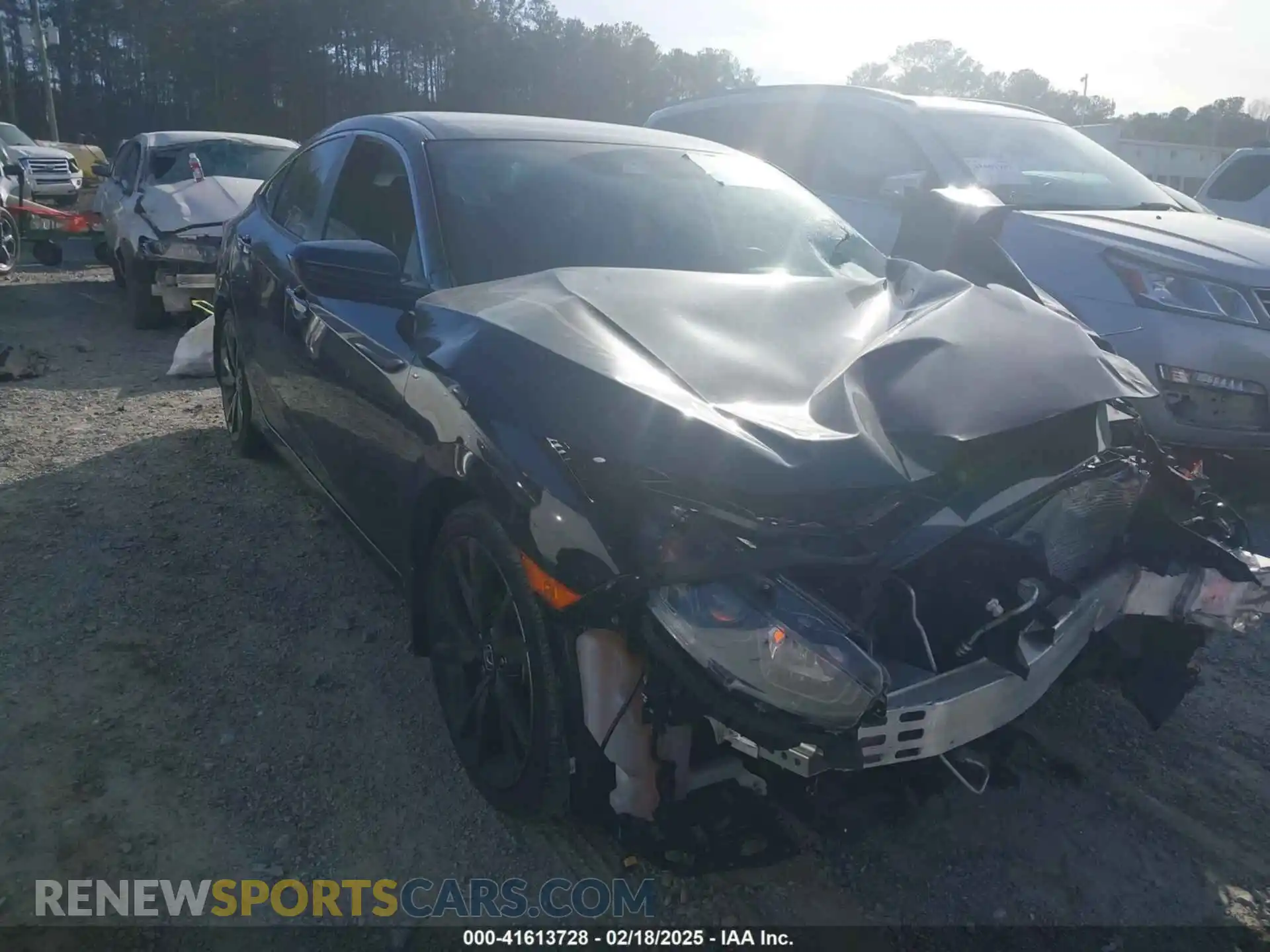 1 Photograph of a damaged car 2HGFC2F86MH532639 HONDA CIVIC 2021