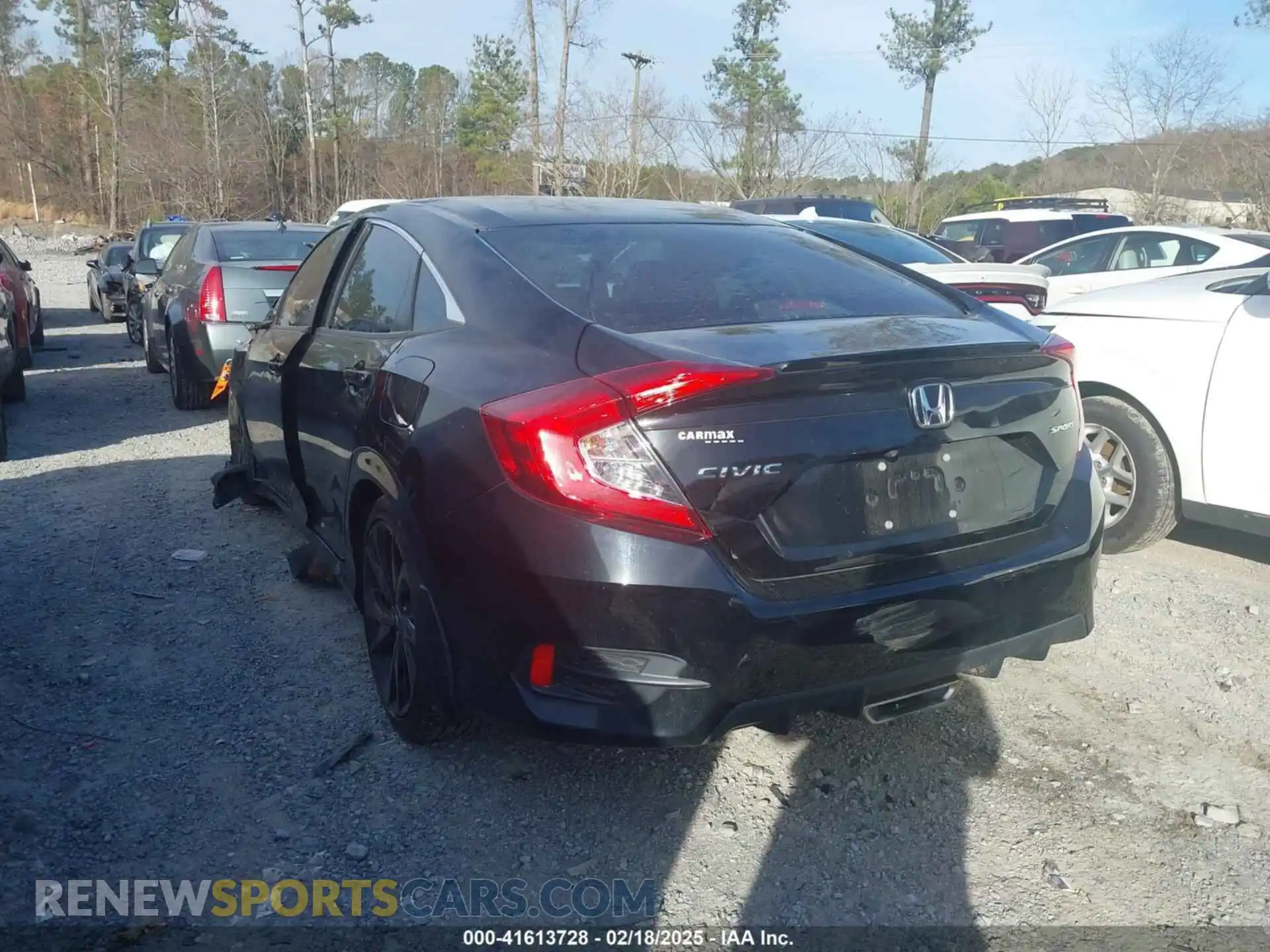 3 Photograph of a damaged car 2HGFC2F86MH532639 HONDA CIVIC 2021