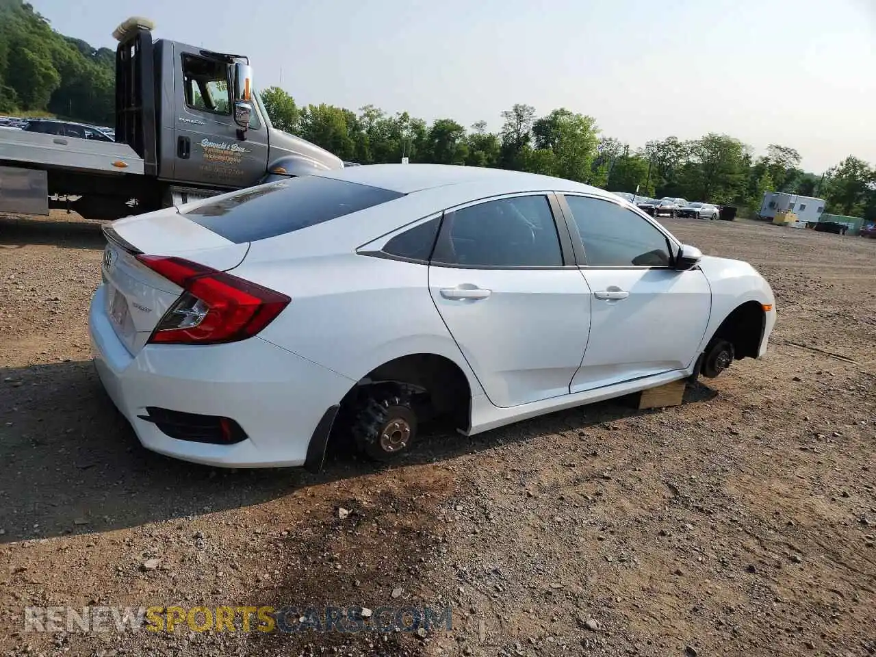 3 fotografías del automóvil dañado 2HGFC2F86MH533547 HONDA CIVIC 2021