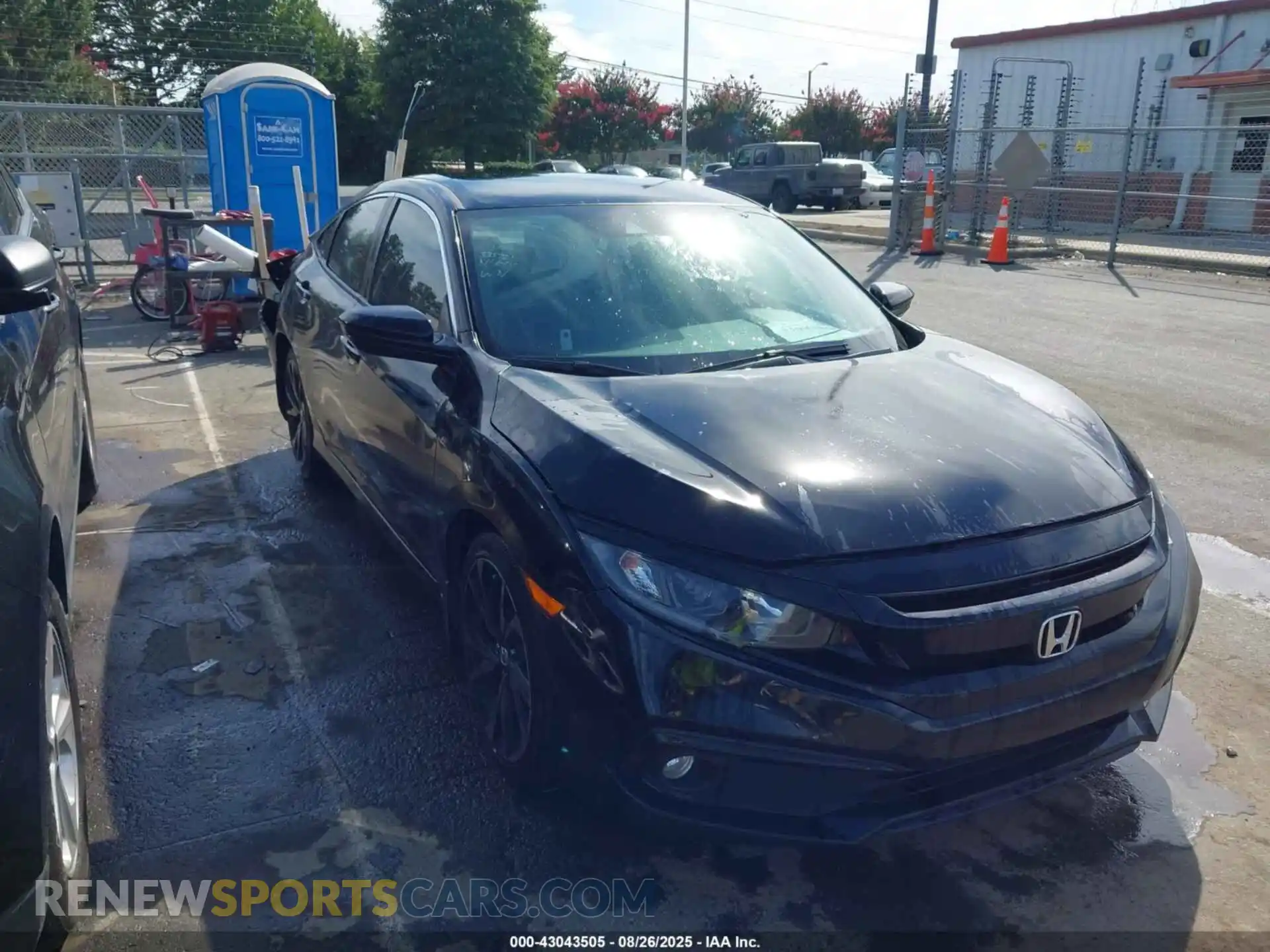 1 Photograph of a damaged car 2HGFC2F86MH535721 HONDA CIVIC 2021