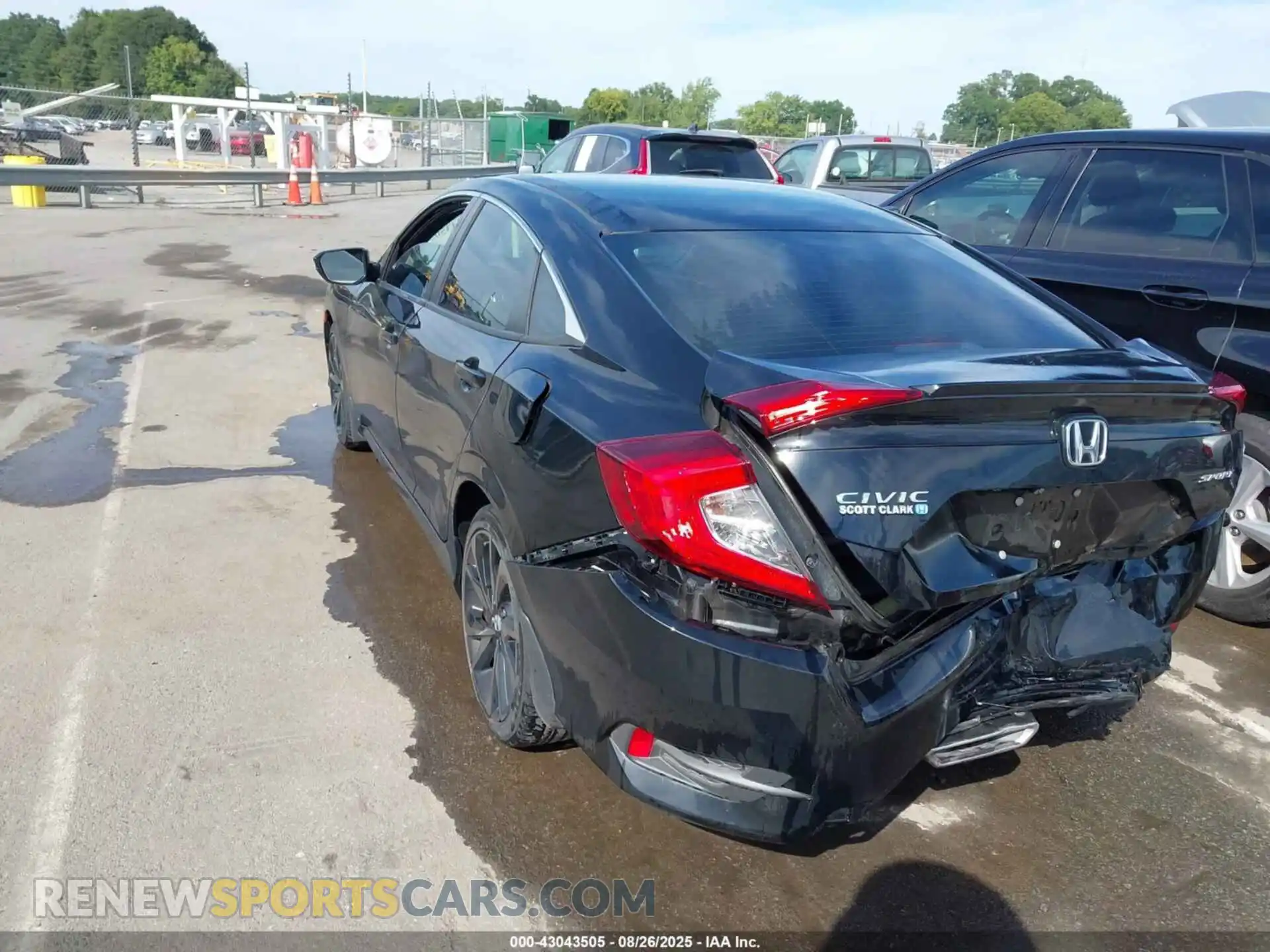 3 Photograph of a damaged car 2HGFC2F86MH535721 HONDA CIVIC 2021