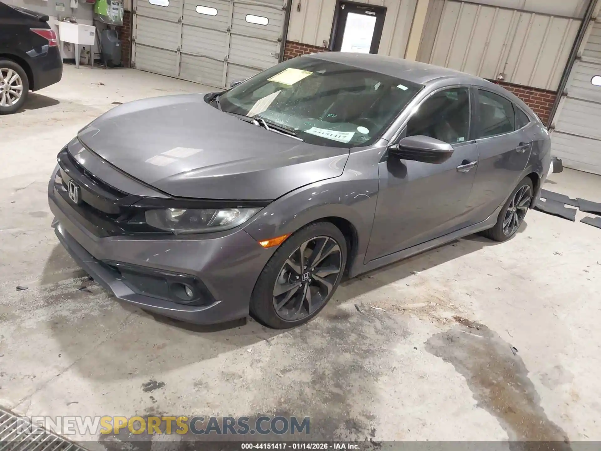 2 Photograph of a damaged car 2HGFC2F86MH539493 HONDA CIVIC 2021
