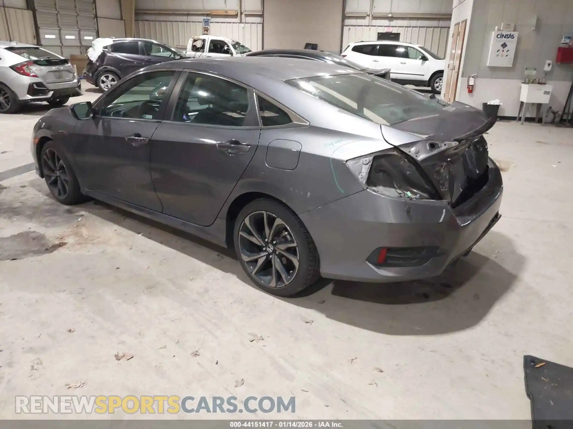 3 Photograph of a damaged car 2HGFC2F86MH539493 HONDA CIVIC 2021