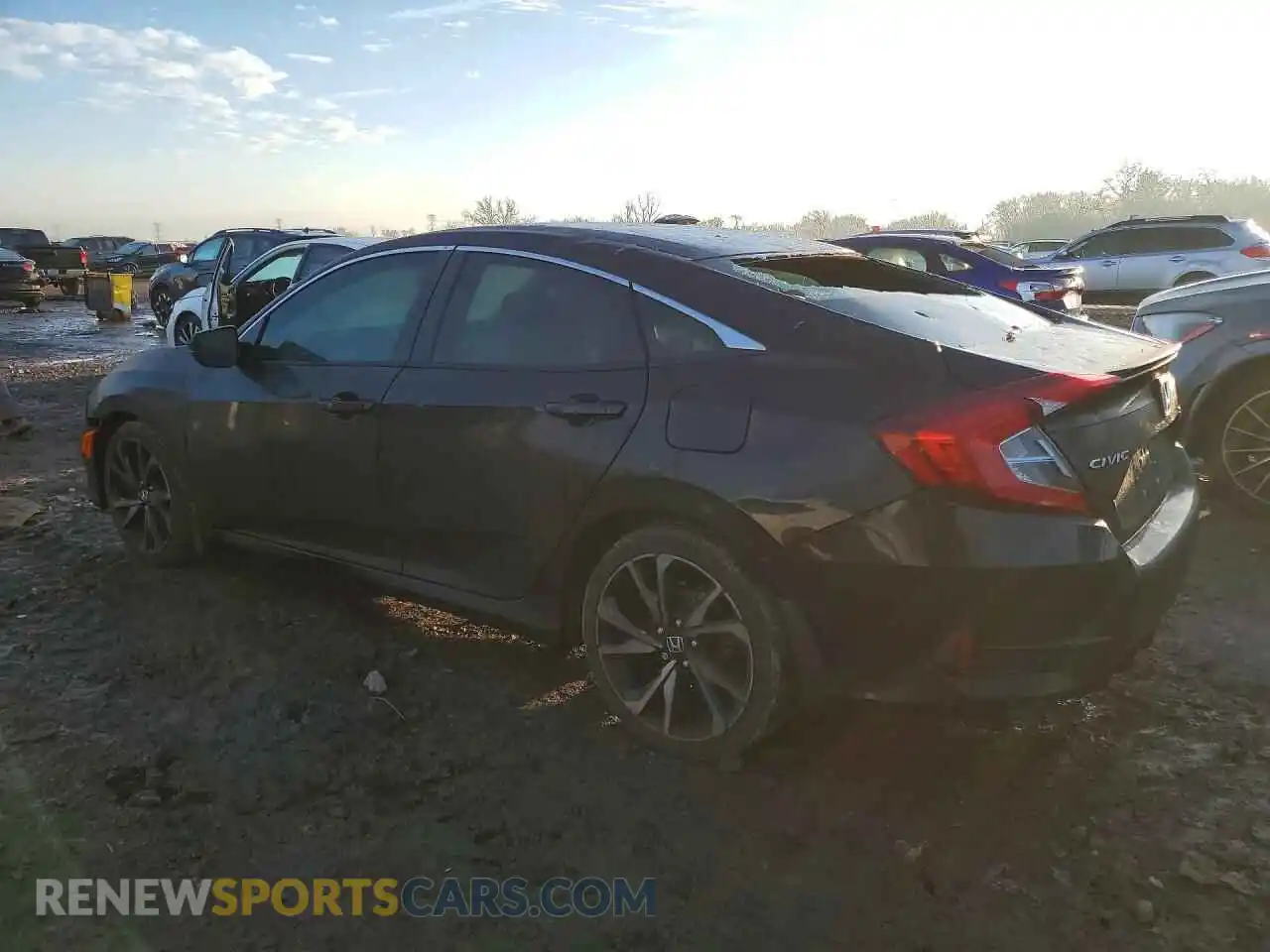 2 Photograph of a damaged car 2HGFC2F86MH544886 HONDA CIVIC 2021
