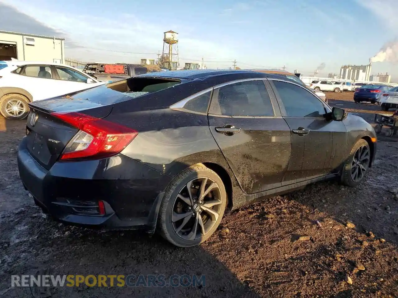 3 Photograph of a damaged car 2HGFC2F86MH544886 HONDA CIVIC 2021