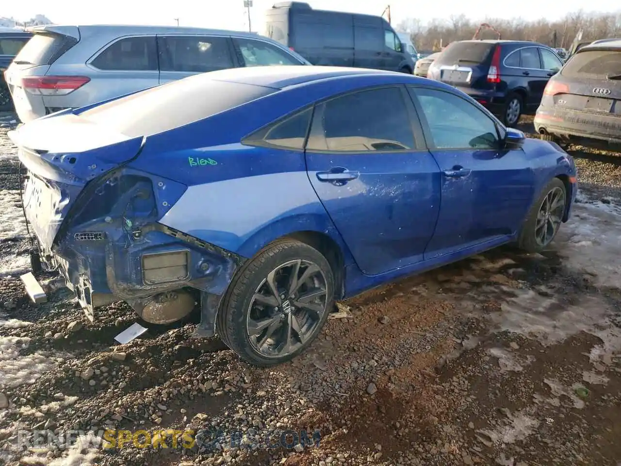3 Photograph of a damaged car 2HGFC2F86MH547562 HONDA CIVIC 2021