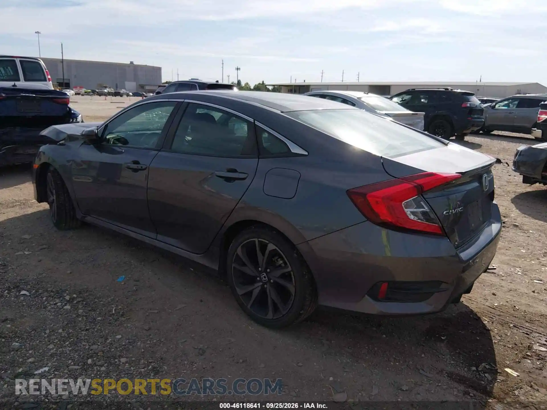 3 Photograph of a damaged car 2HGFC2F86MH555550 HONDA CIVIC 2021