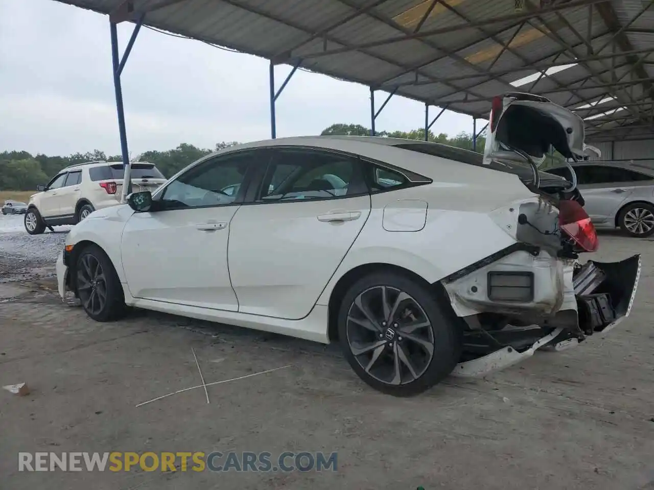 2 Photograph of a damaged car 2HGFC2F86MH556875 HONDA CIVIC 2021