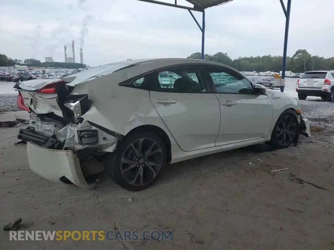 3 Photograph of a damaged car 2HGFC2F86MH556875 HONDA CIVIC 2021