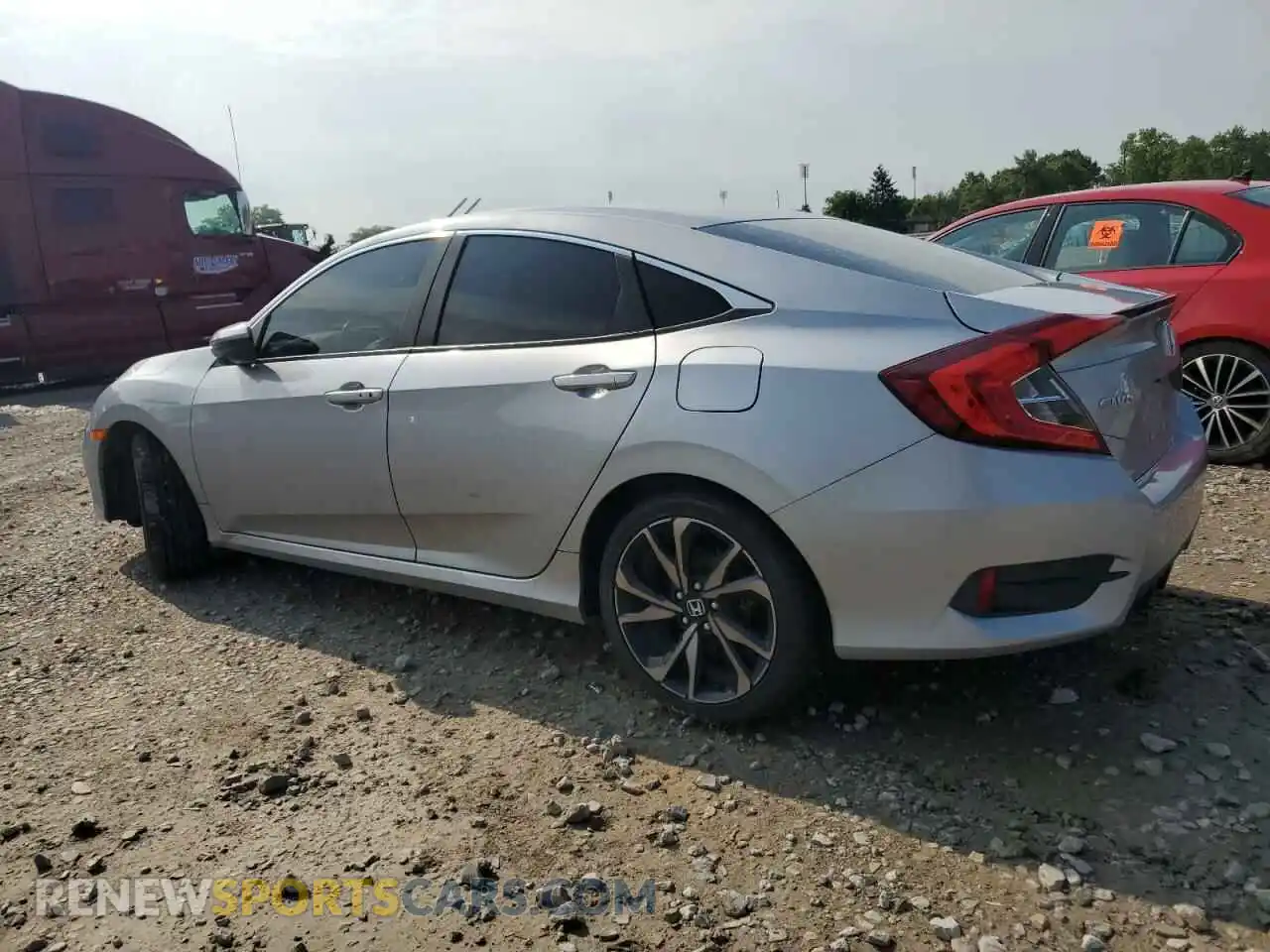 2 Photograph of a damaged car 2HGFC2F86MH558027 HONDA CIVIC 2021