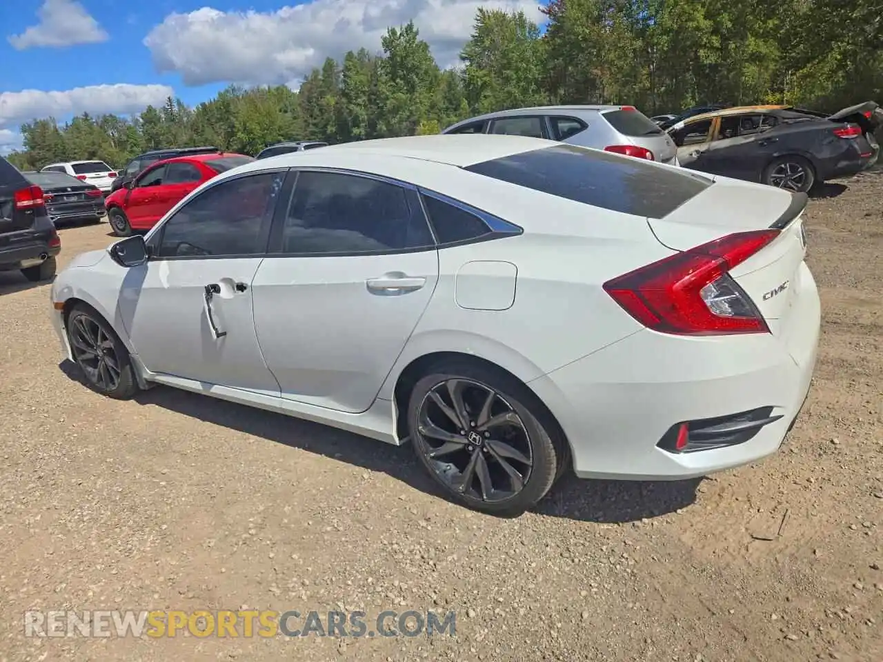 2 Photograph of a damaged car 2HGFC2F87MH017309 HONDA CIVIC 2021