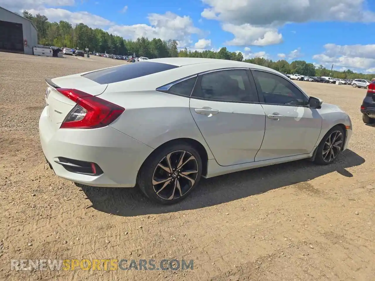 3 Photograph of a damaged car 2HGFC2F87MH017309 HONDA CIVIC 2021