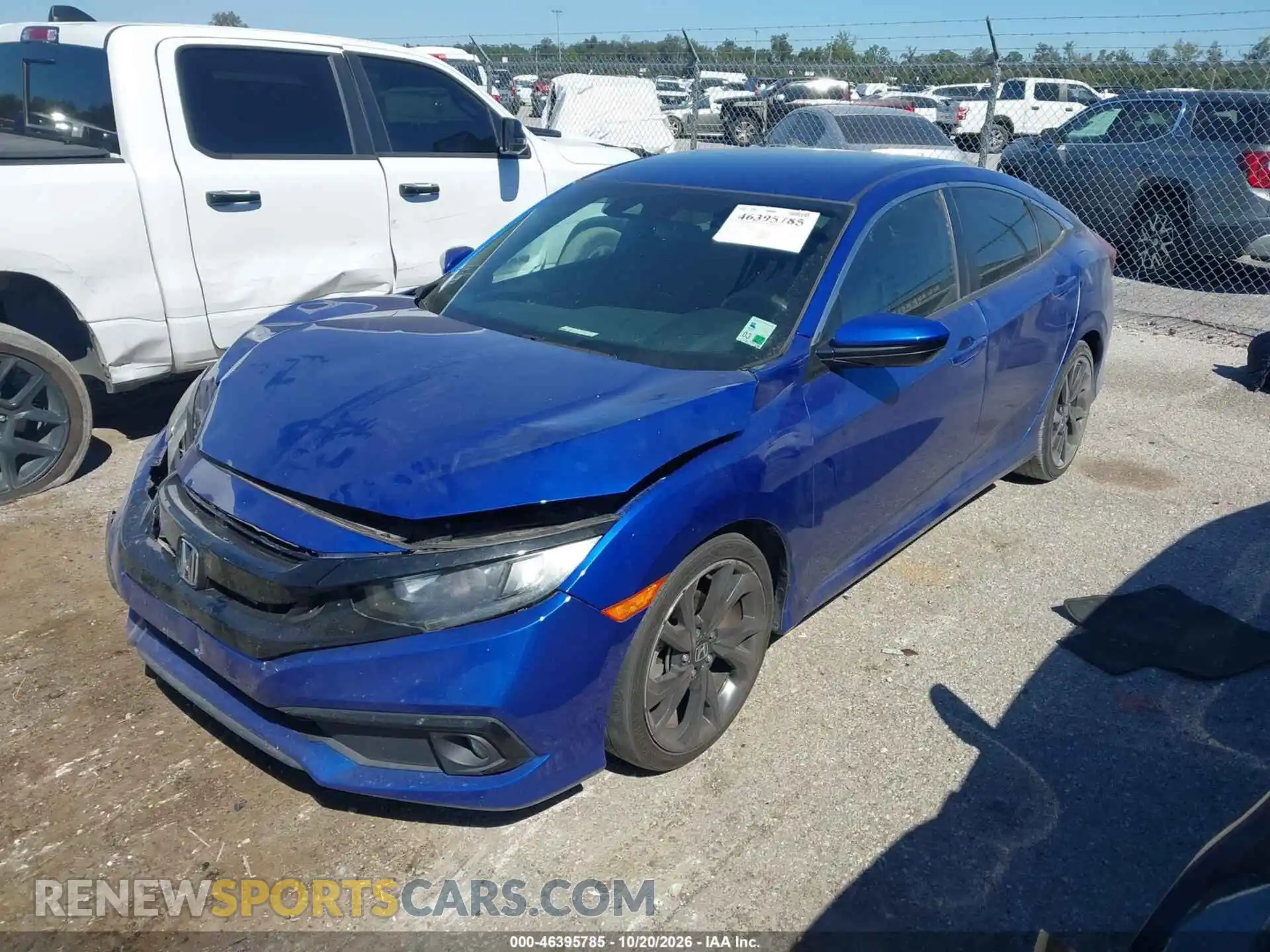2 Photograph of a damaged car 2HGFC2F87MH502890 HONDA CIVIC 2021