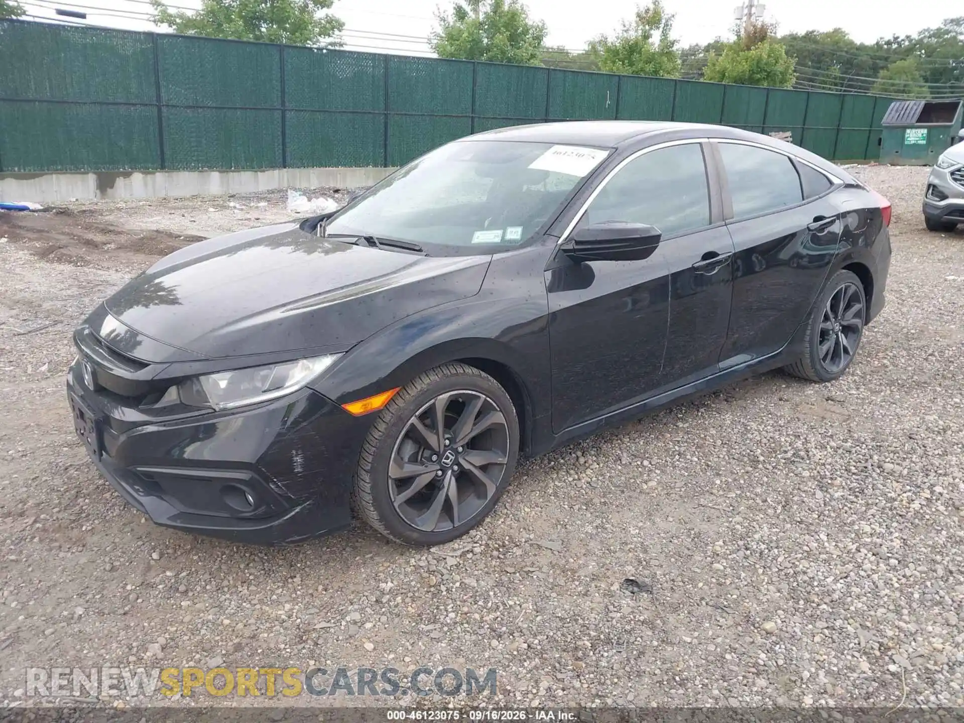 2 Photograph of a damaged car 2HGFC2F87MH505059 HONDA CIVIC 2021