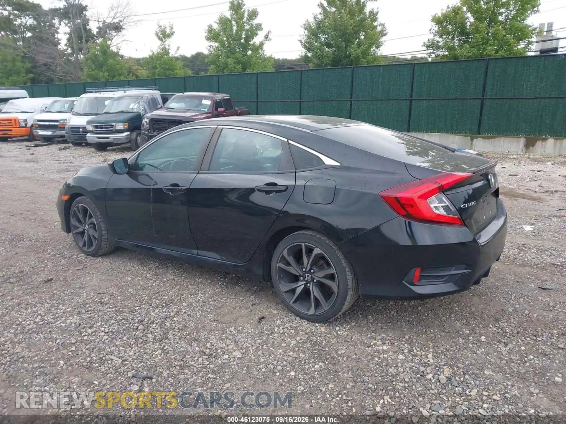 3 Photograph of a damaged car 2HGFC2F87MH505059 HONDA CIVIC 2021