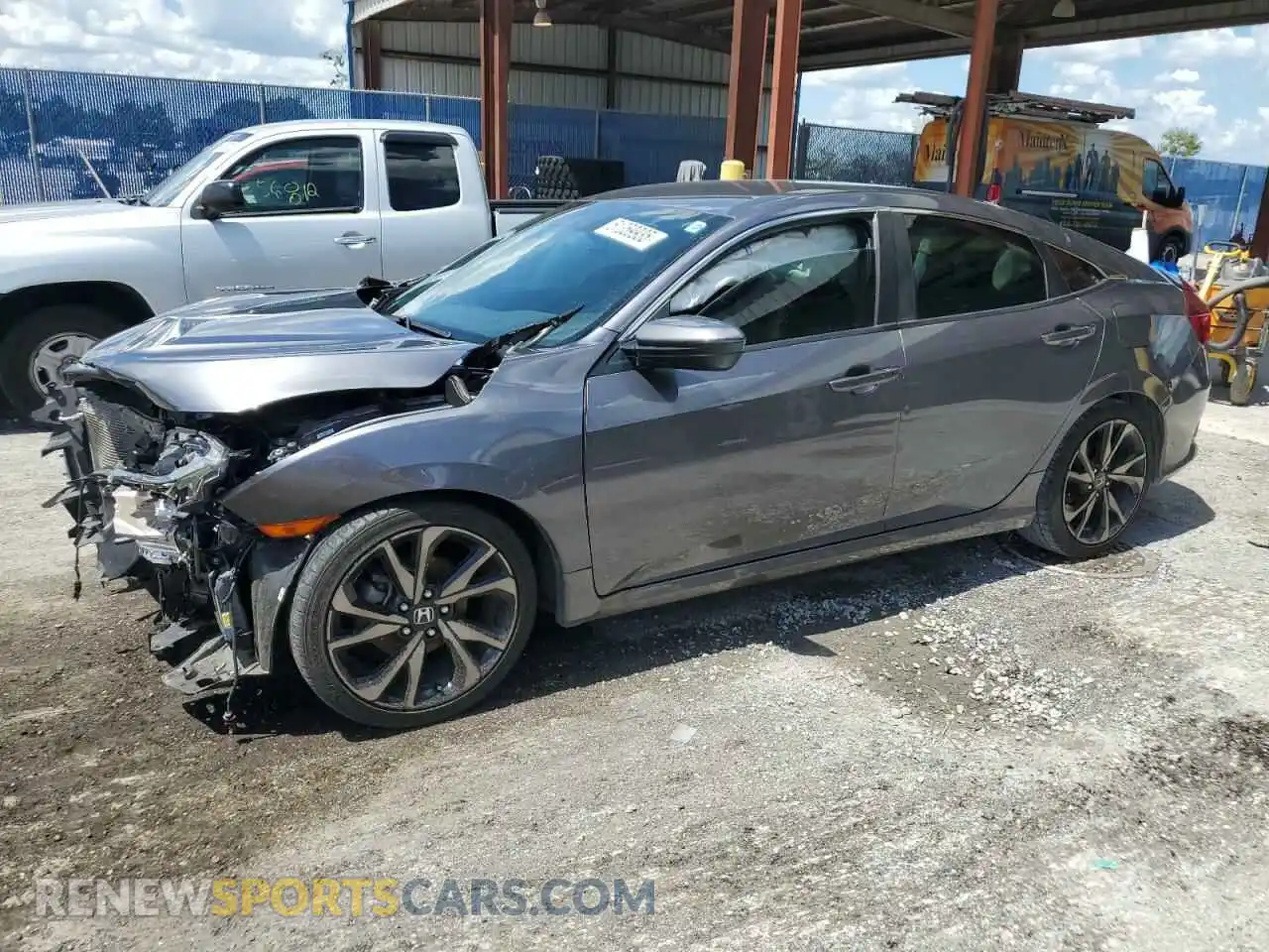 1 fotografías del automóvil dañado 2HGFC2F87MH515445 HONDA CIVIC 2021