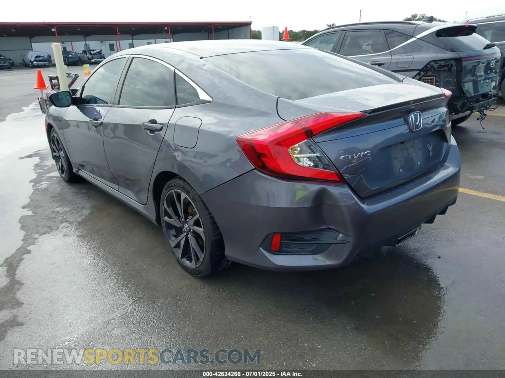 3 Photograph of a damaged car 2HGFC2F87MH516935 HONDA CIVIC 2021