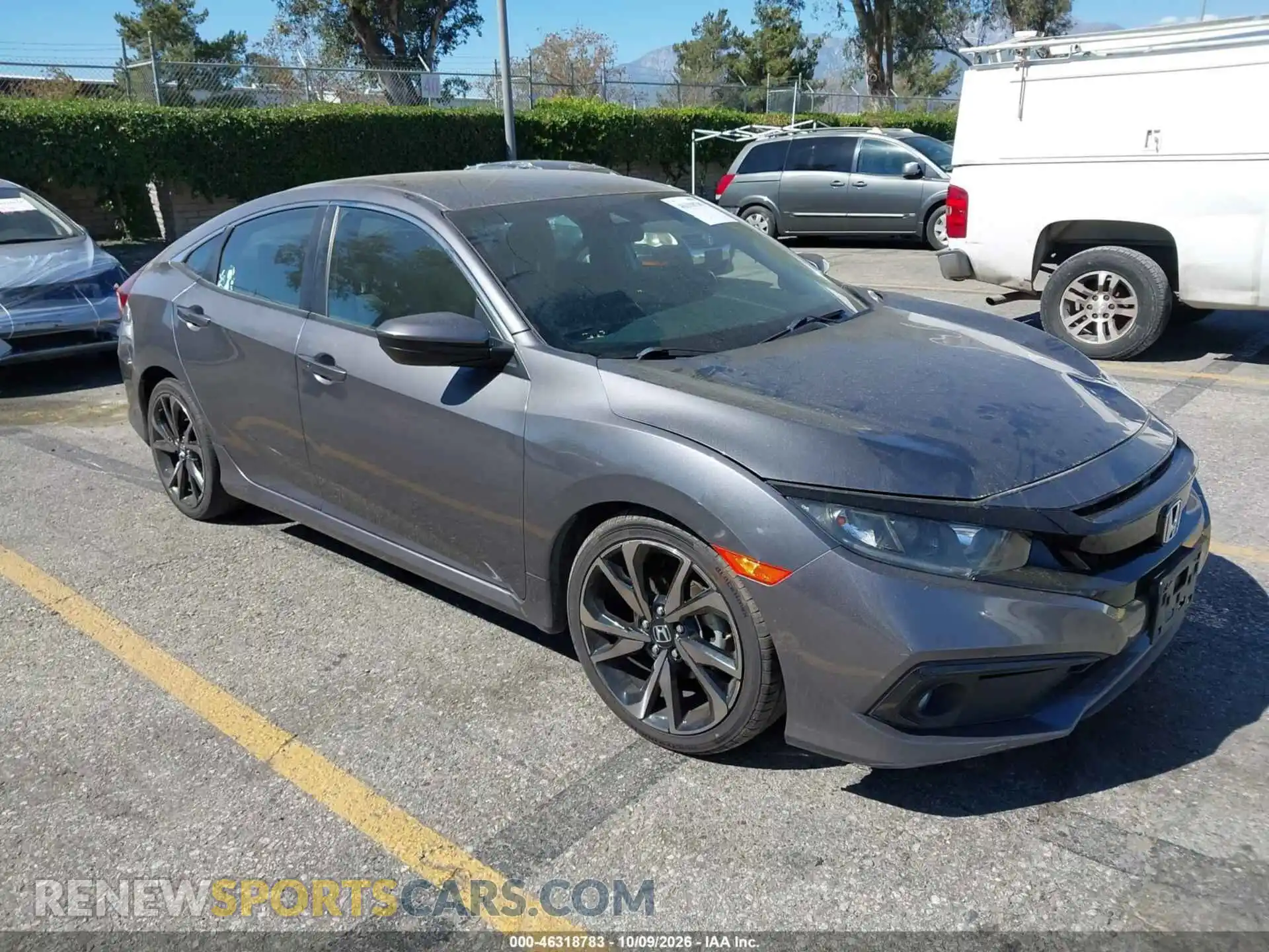 1 fotografías del automóvil dañado 2HGFC2F87MH518281 HONDA CIVIC 2021