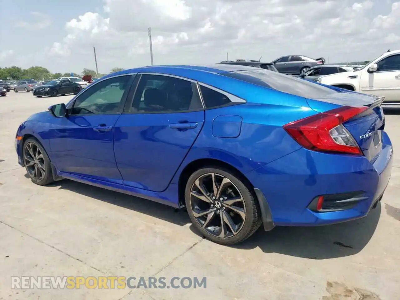 2 Photograph of a damaged car 2HGFC2F87MH520662 HONDA CIVIC 2021
