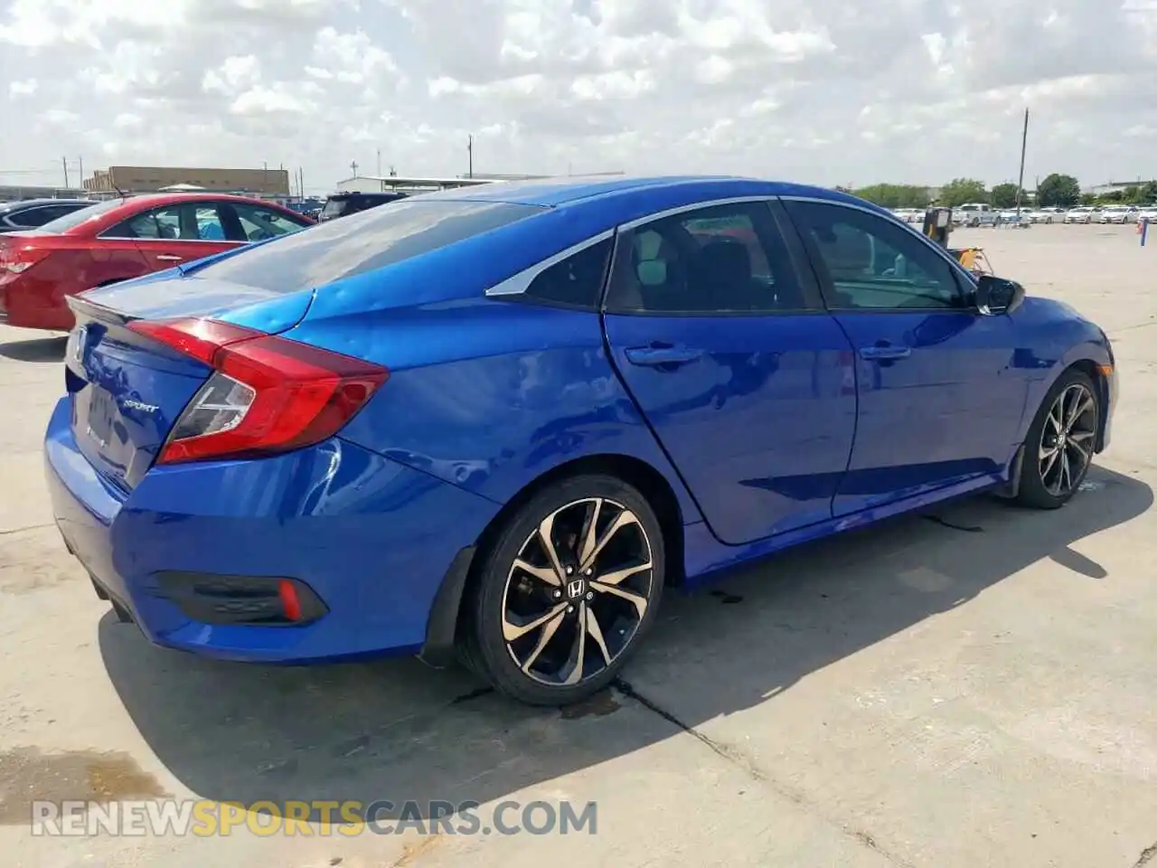 3 Photograph of a damaged car 2HGFC2F87MH520662 HONDA CIVIC 2021