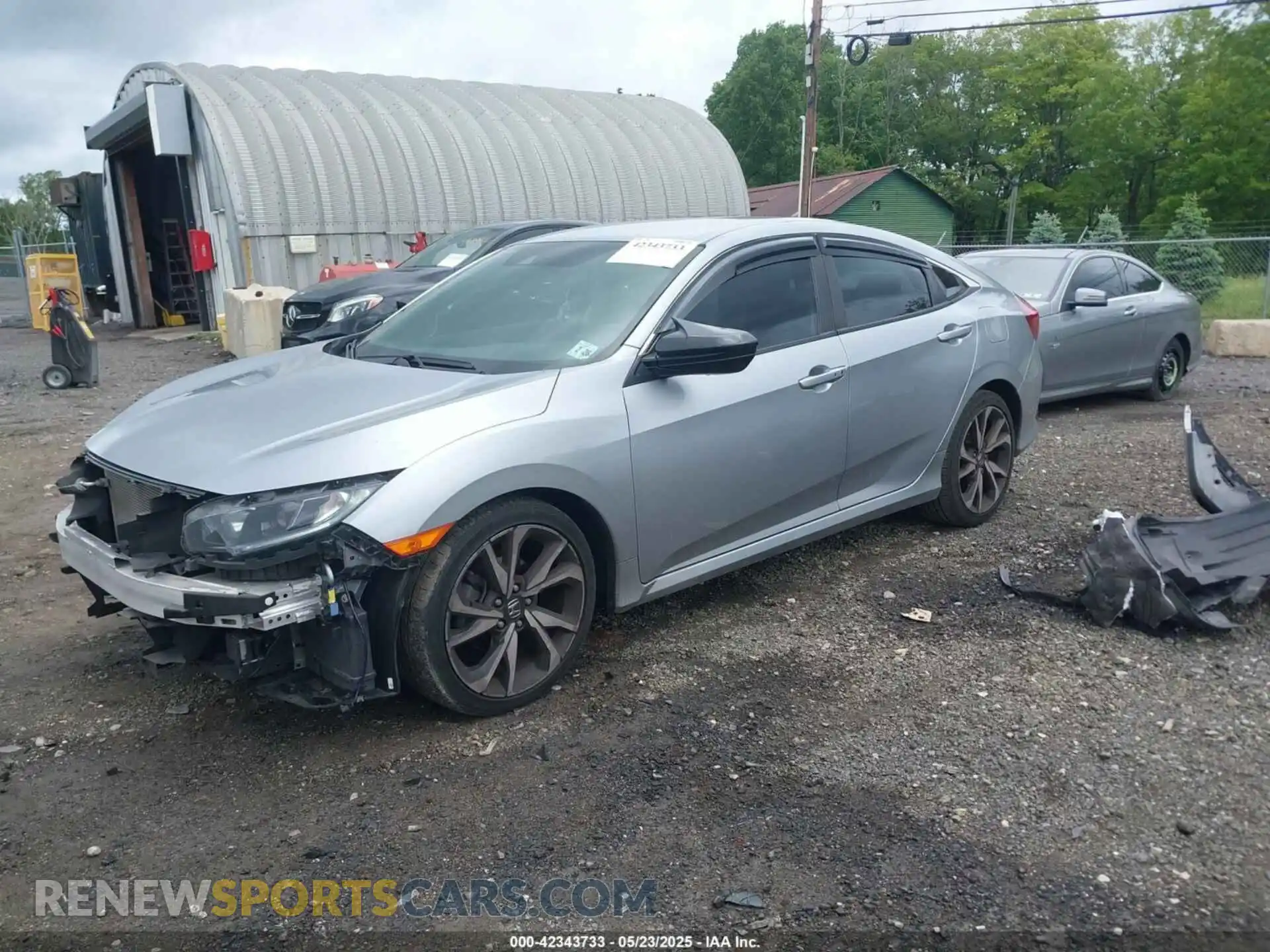 2 Photograph of a damaged car 2HGFC2F87MH521102 HONDA CIVIC 2021