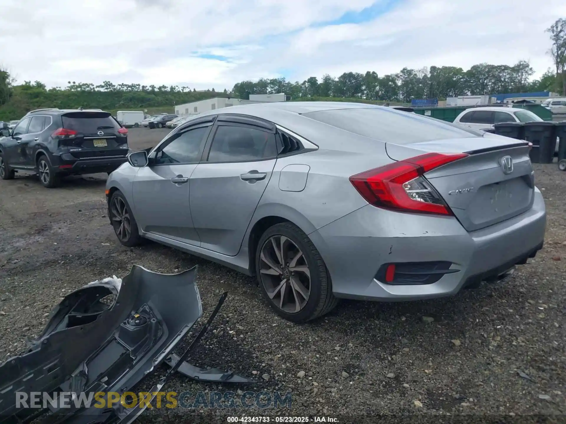 3 Photograph of a damaged car 2HGFC2F87MH521102 HONDA CIVIC 2021