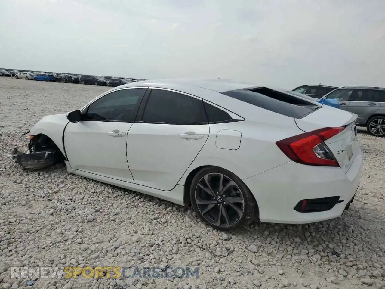 2 Photograph of a damaged car 2HGFC2F87MH526767 HONDA CIVIC 2021