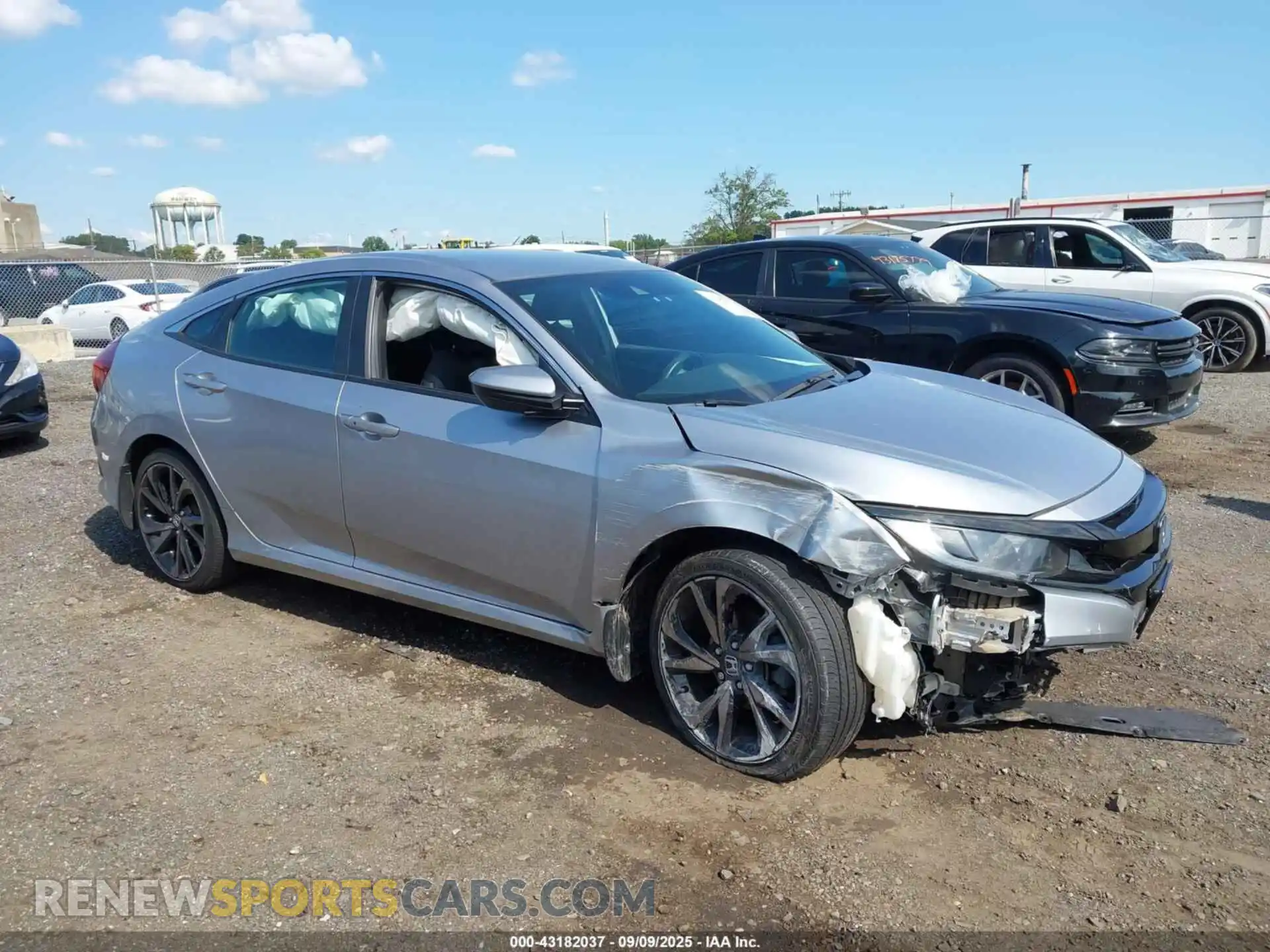 1 Photograph of a damaged car 2HGFC2F87MH528745 HONDA CIVIC 2021