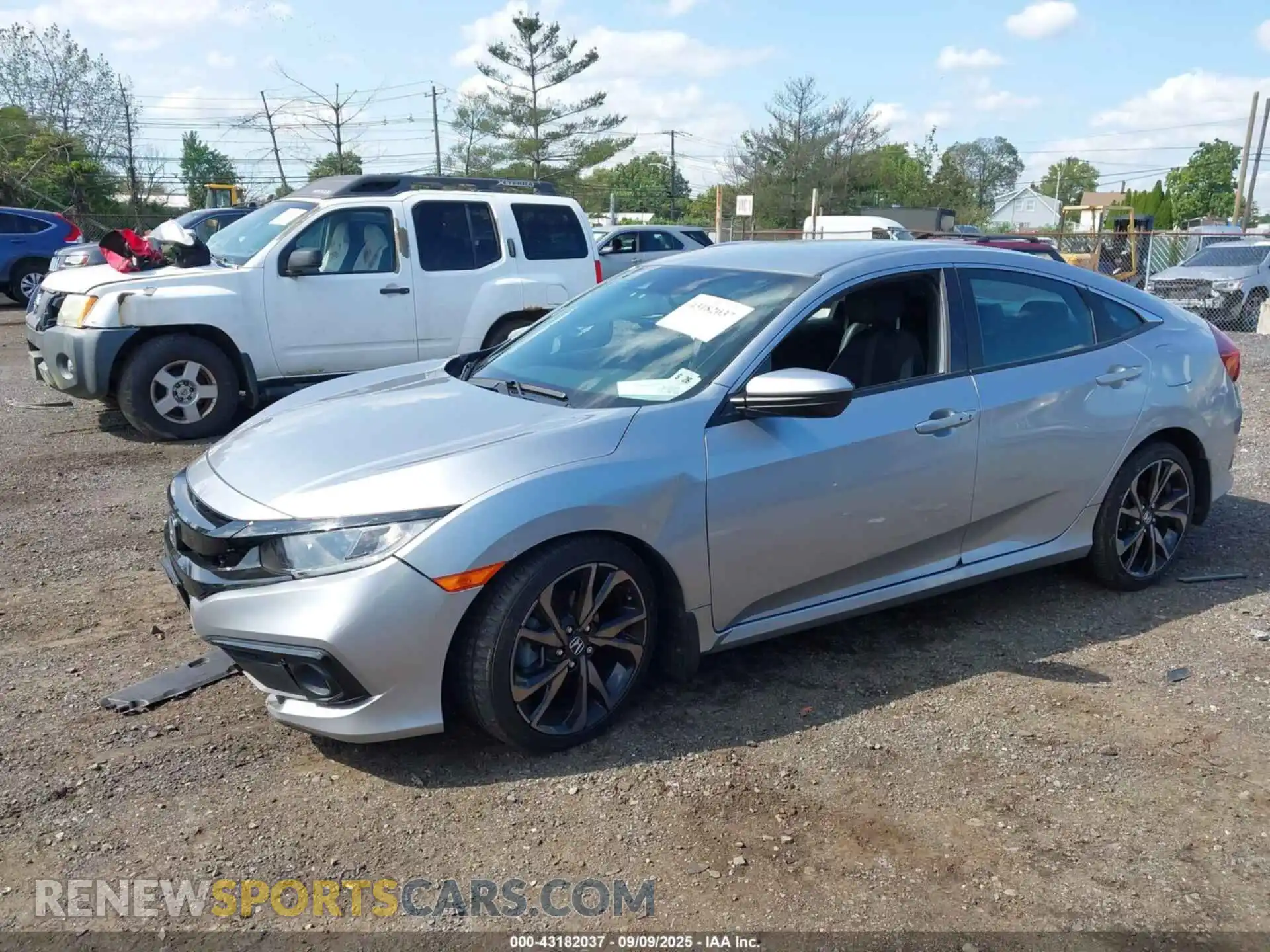 2 Photograph of a damaged car 2HGFC2F87MH528745 HONDA CIVIC 2021