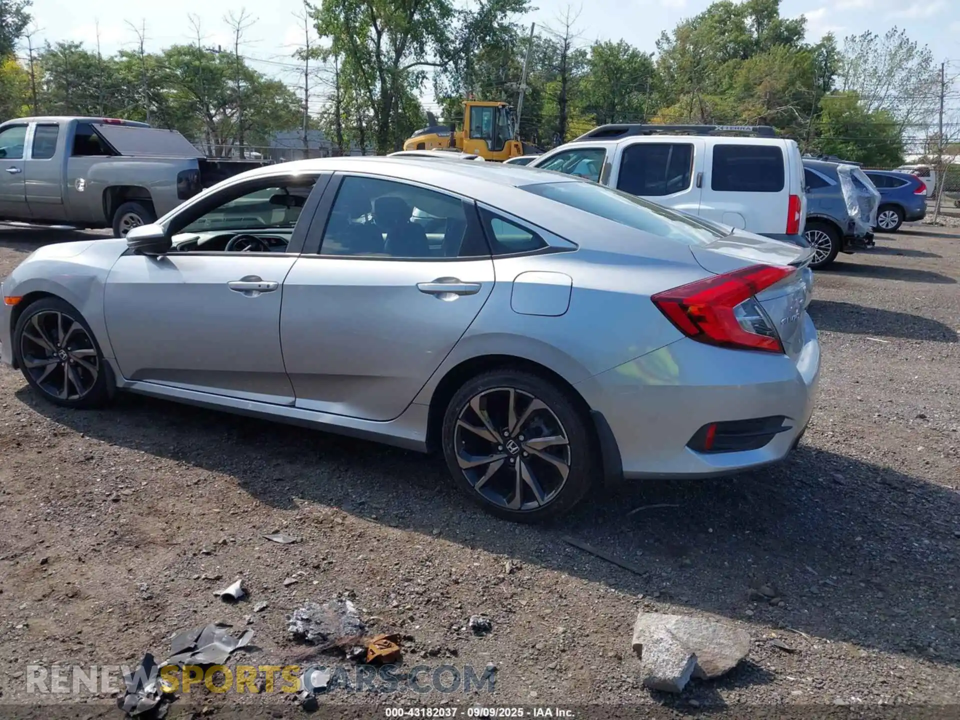 3 Photograph of a damaged car 2HGFC2F87MH528745 HONDA CIVIC 2021