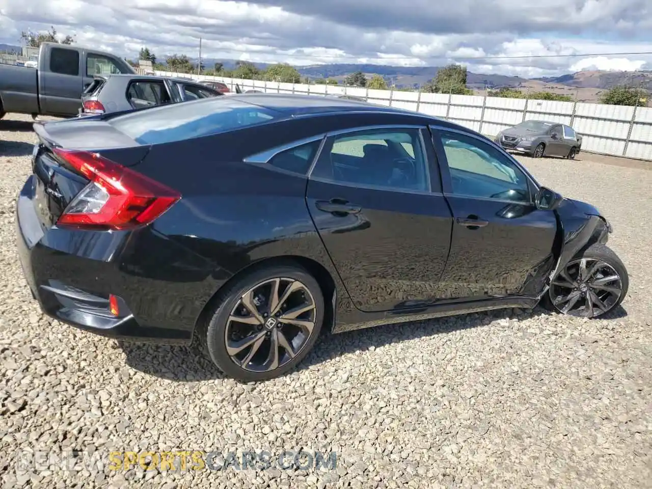 3 Фотография поврежденного автомобиля 2HGFC2F87MH530883 HONDA CIVIC 2021
