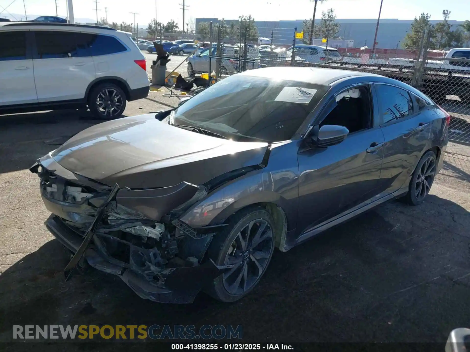2 Photograph of a damaged car 2HGFC2F87MH535825 HONDA CIVIC 2021