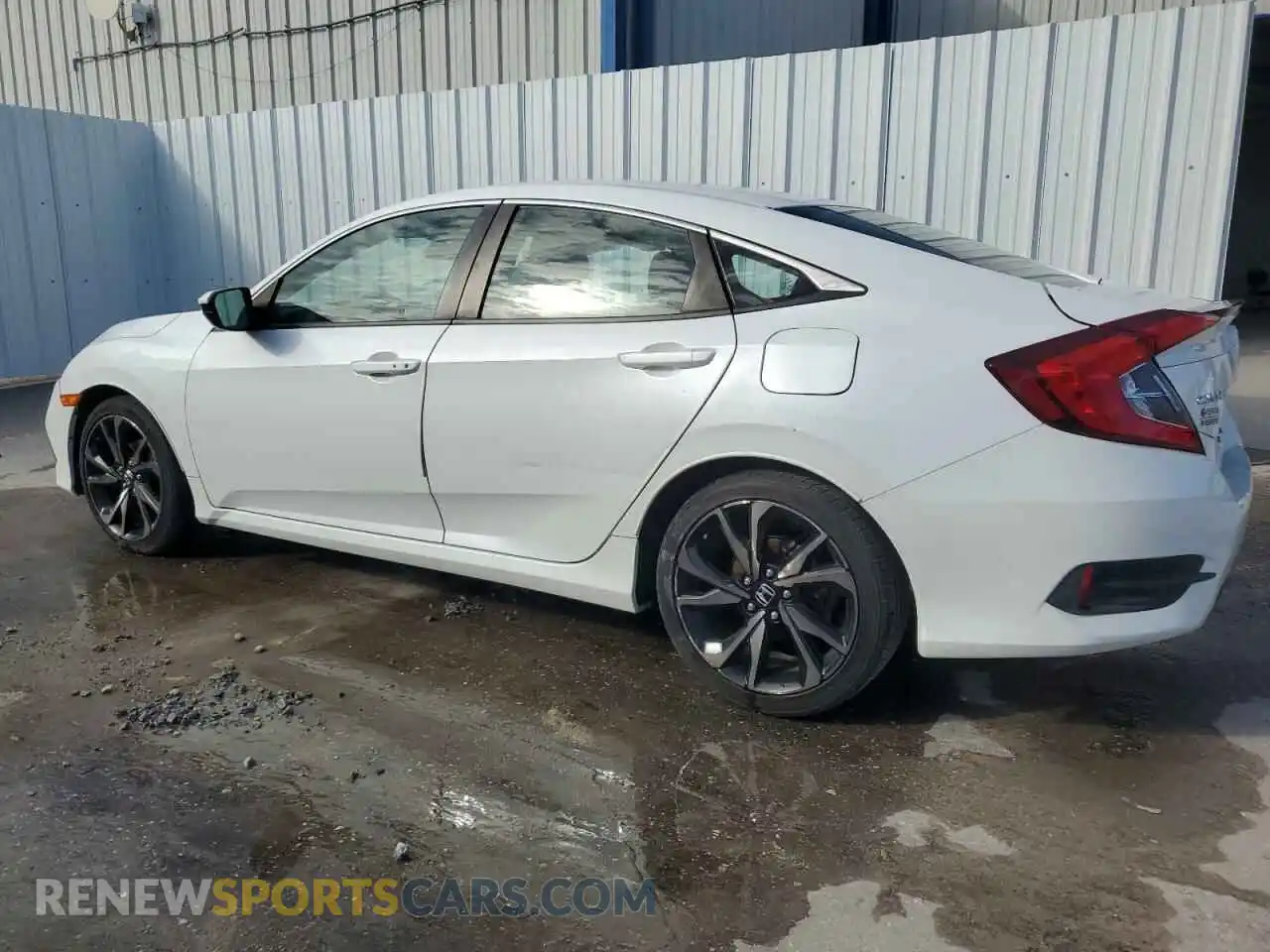 2 Photograph of a damaged car 2HGFC2F87MH537994 HONDA CIVIC 2021