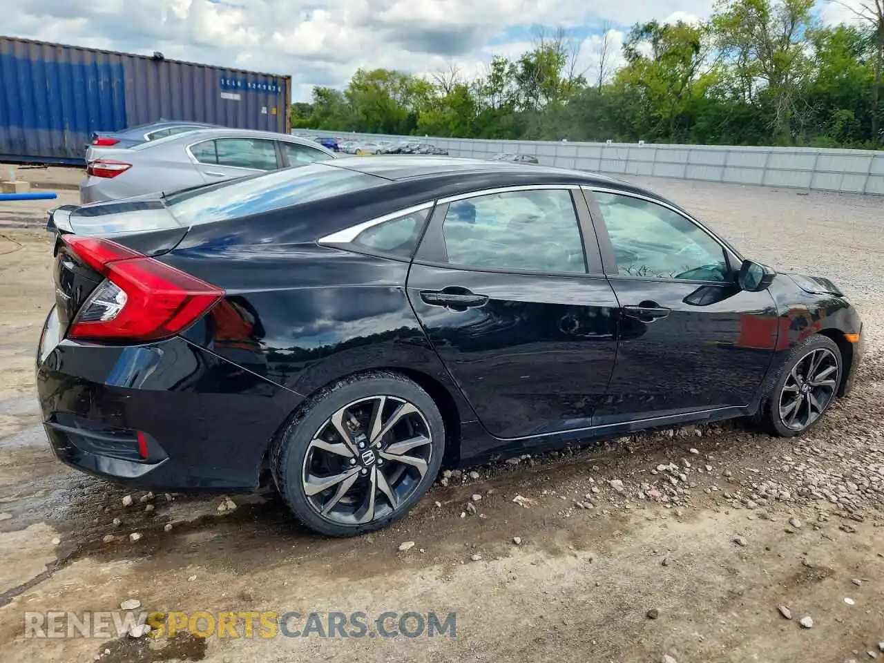 3 Photograph of a damaged car 2HGFC2F87MH552432 HONDA CIVIC 2021