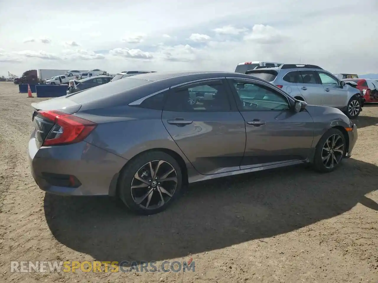 3 Photograph of a damaged car 2HGFC2F87MH555475 HONDA CIVIC 2021