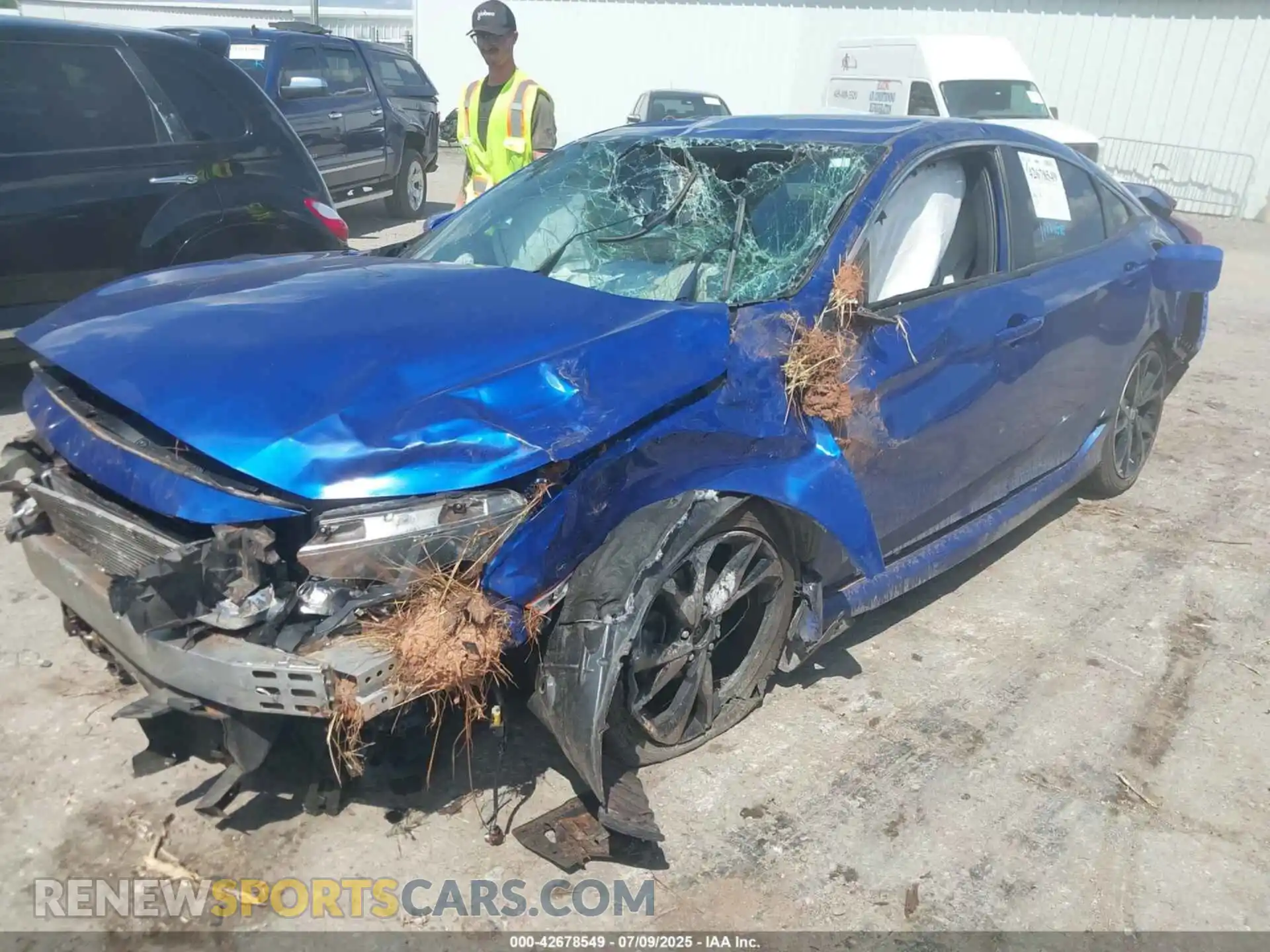 2 Photograph of a damaged car 2HGFC2F88MH505099 HONDA CIVIC 2021