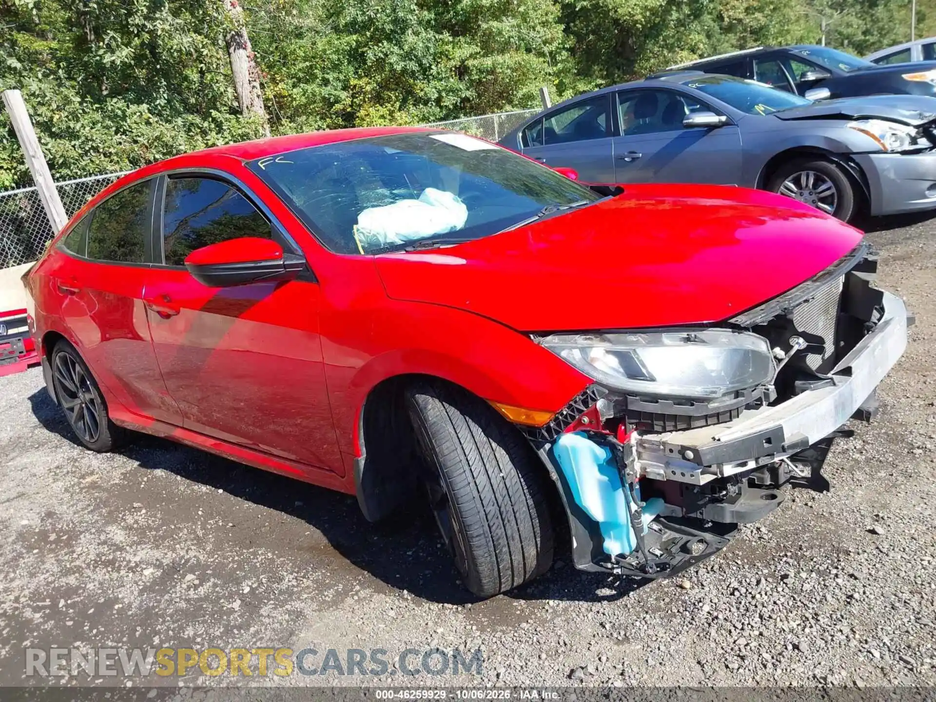 1 Photograph of a damaged car 2HGFC2F88MH512523 HONDA CIVIC 2021
