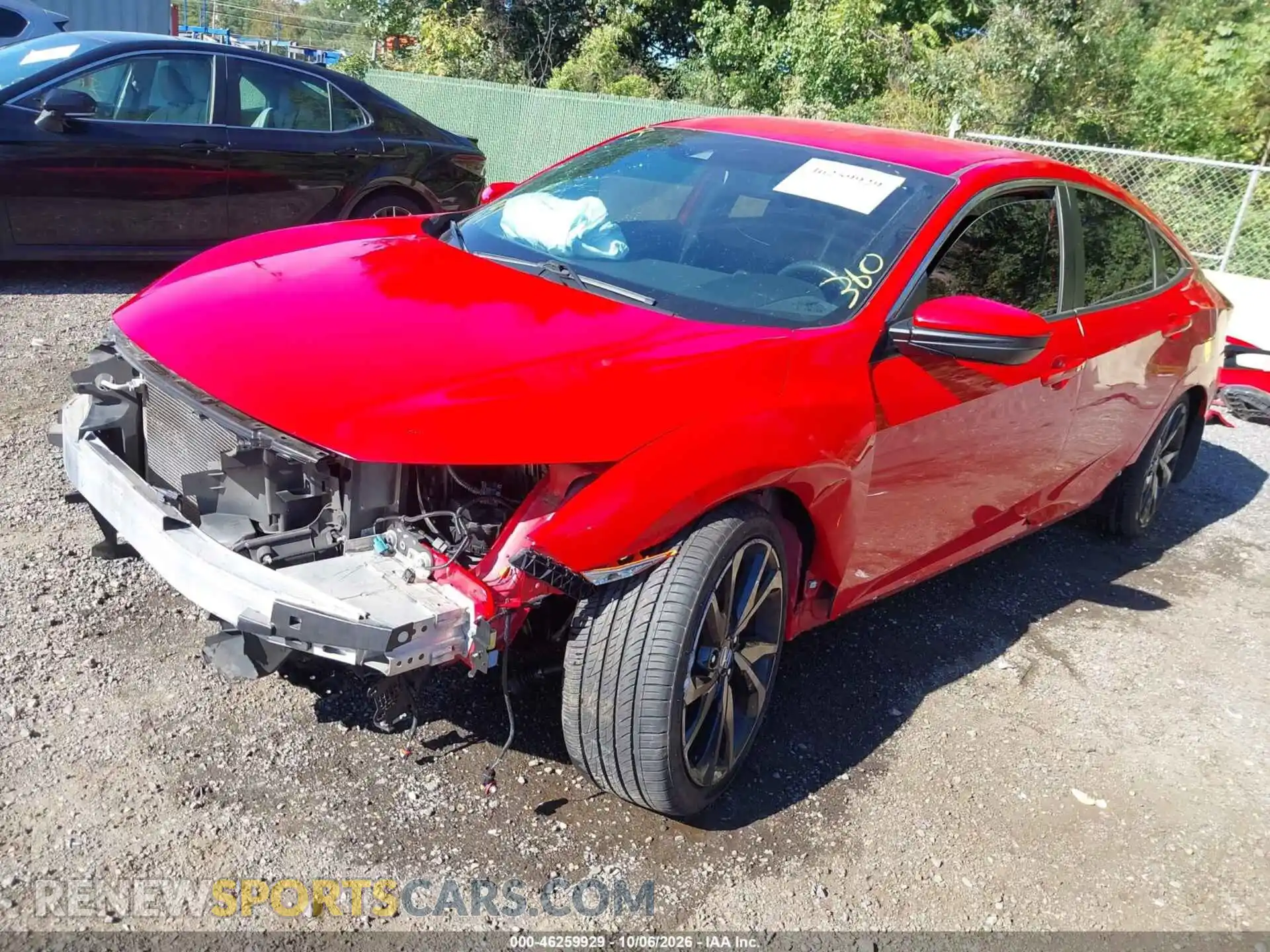 2 Photograph of a damaged car 2HGFC2F88MH512523 HONDA CIVIC 2021