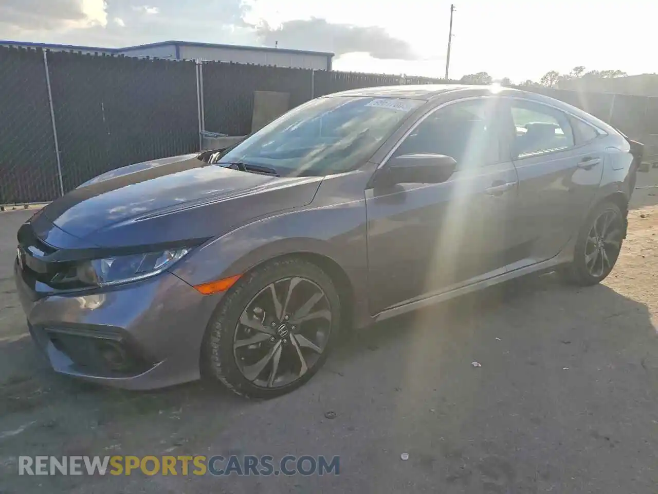 1 Photograph of a damaged car 2HGFC2F88MH513333 HONDA CIVIC 2021