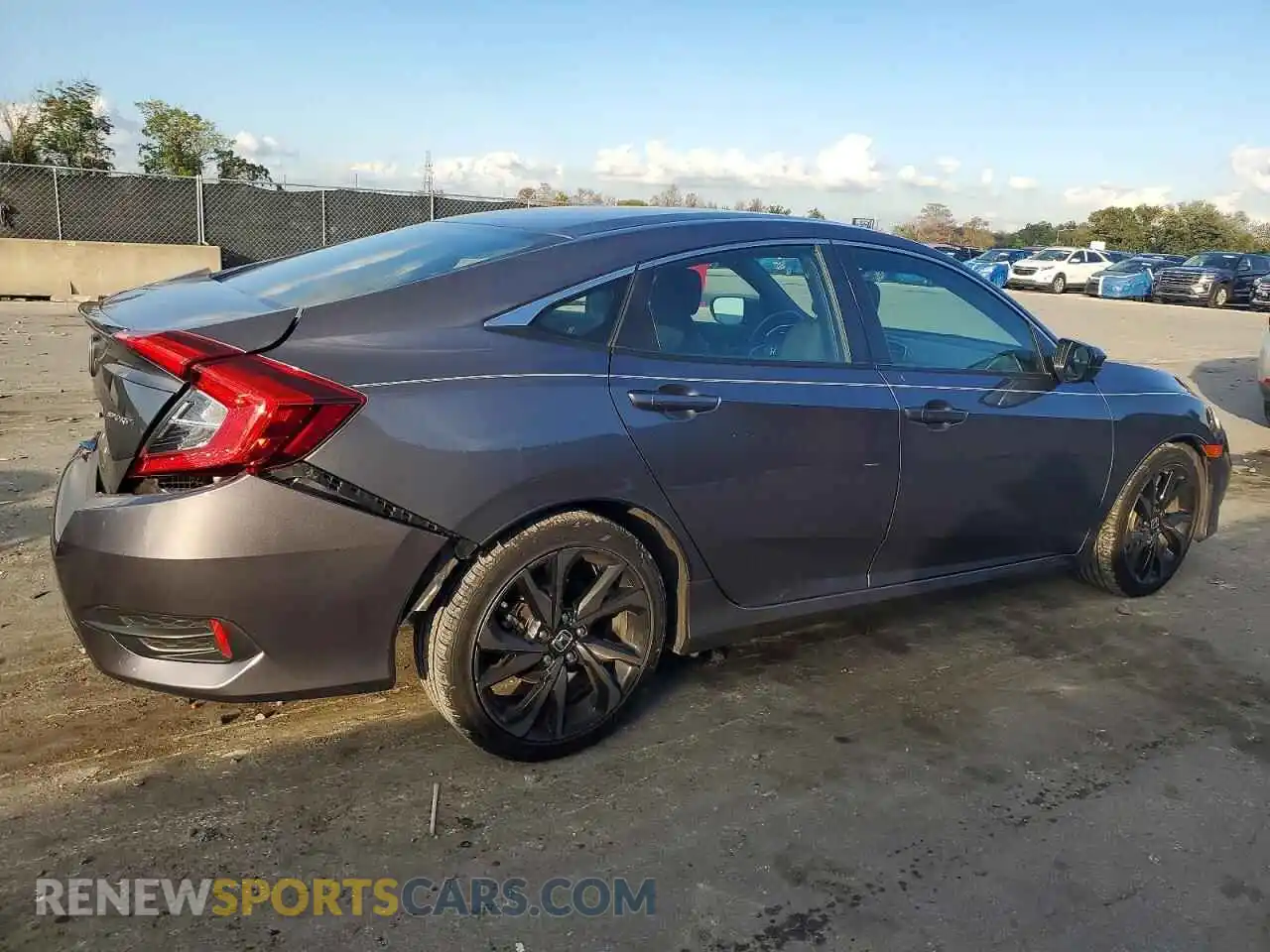 3 Photograph of a damaged car 2HGFC2F88MH513333 HONDA CIVIC 2021