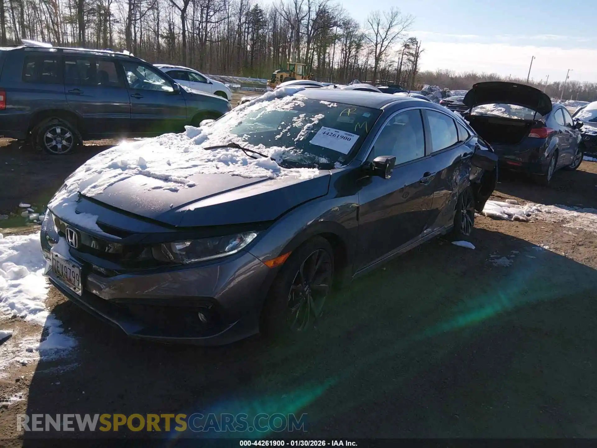 2 Photograph of a damaged car 2HGFC2F88MH520069 HONDA CIVIC 2021