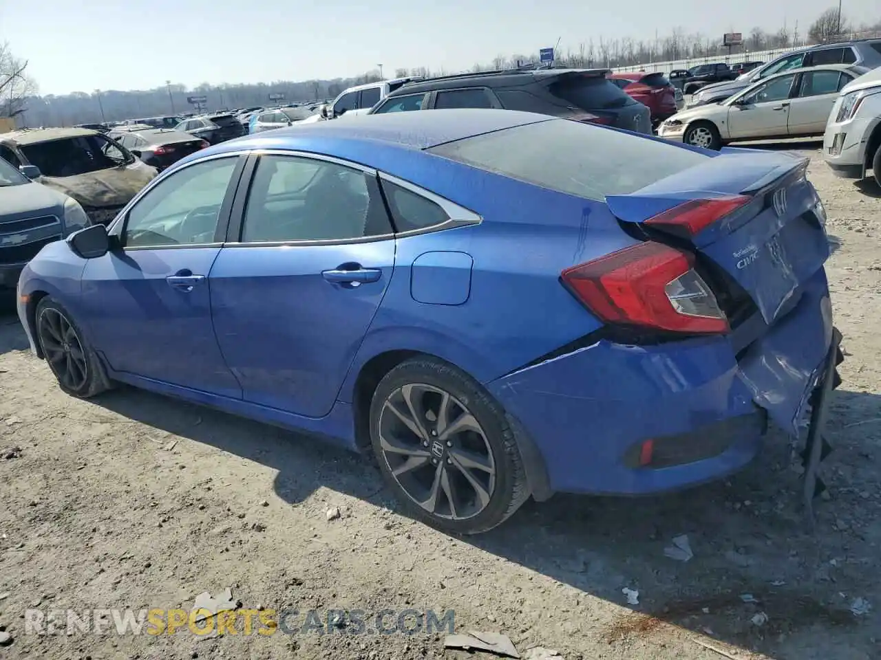 2 Photograph of a damaged car 2HGFC2F88MH521285 HONDA CIVIC 2021
