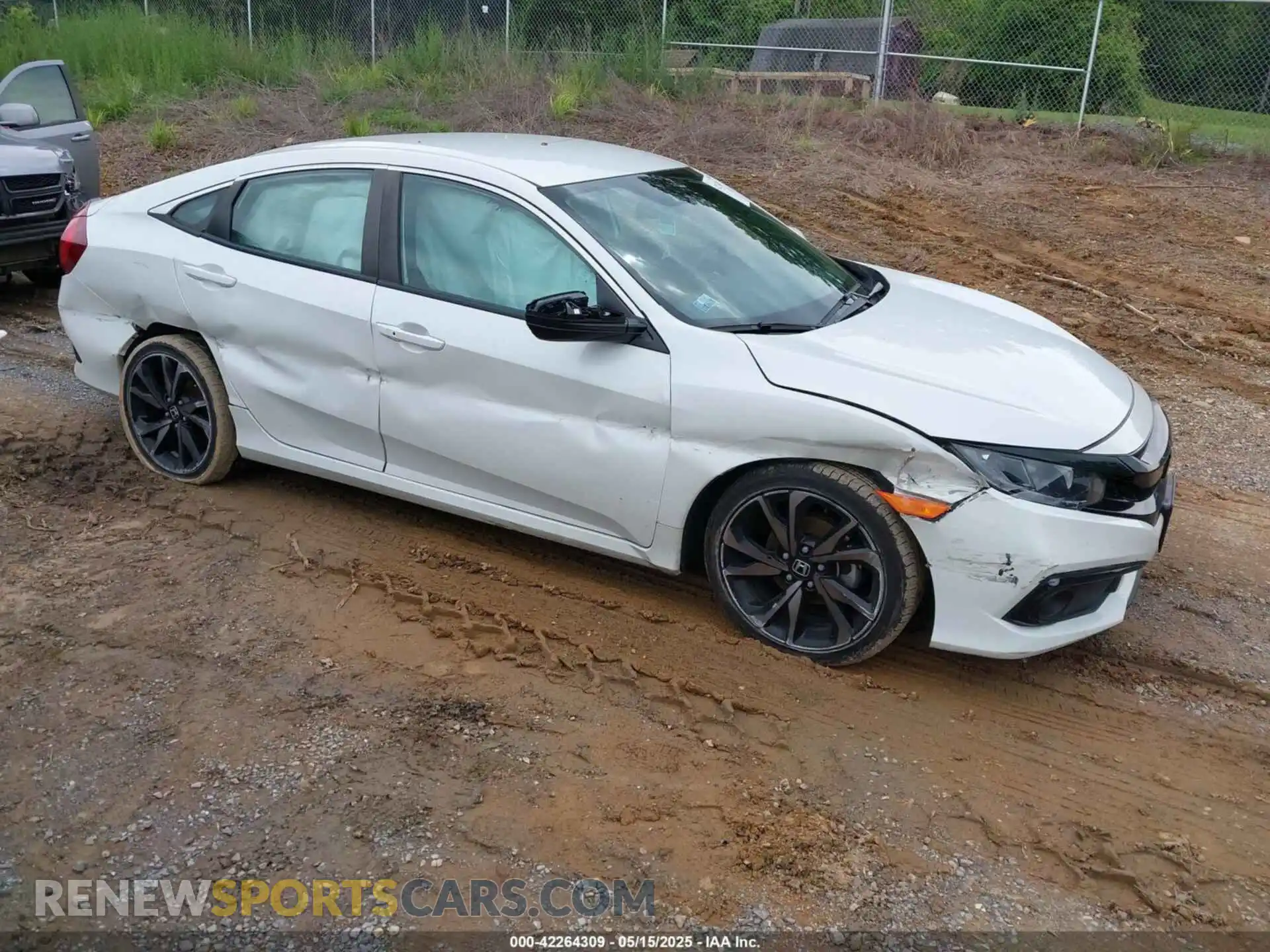 1 Photograph of a damaged car 2HGFC2F88MH522551 HONDA CIVIC 2021