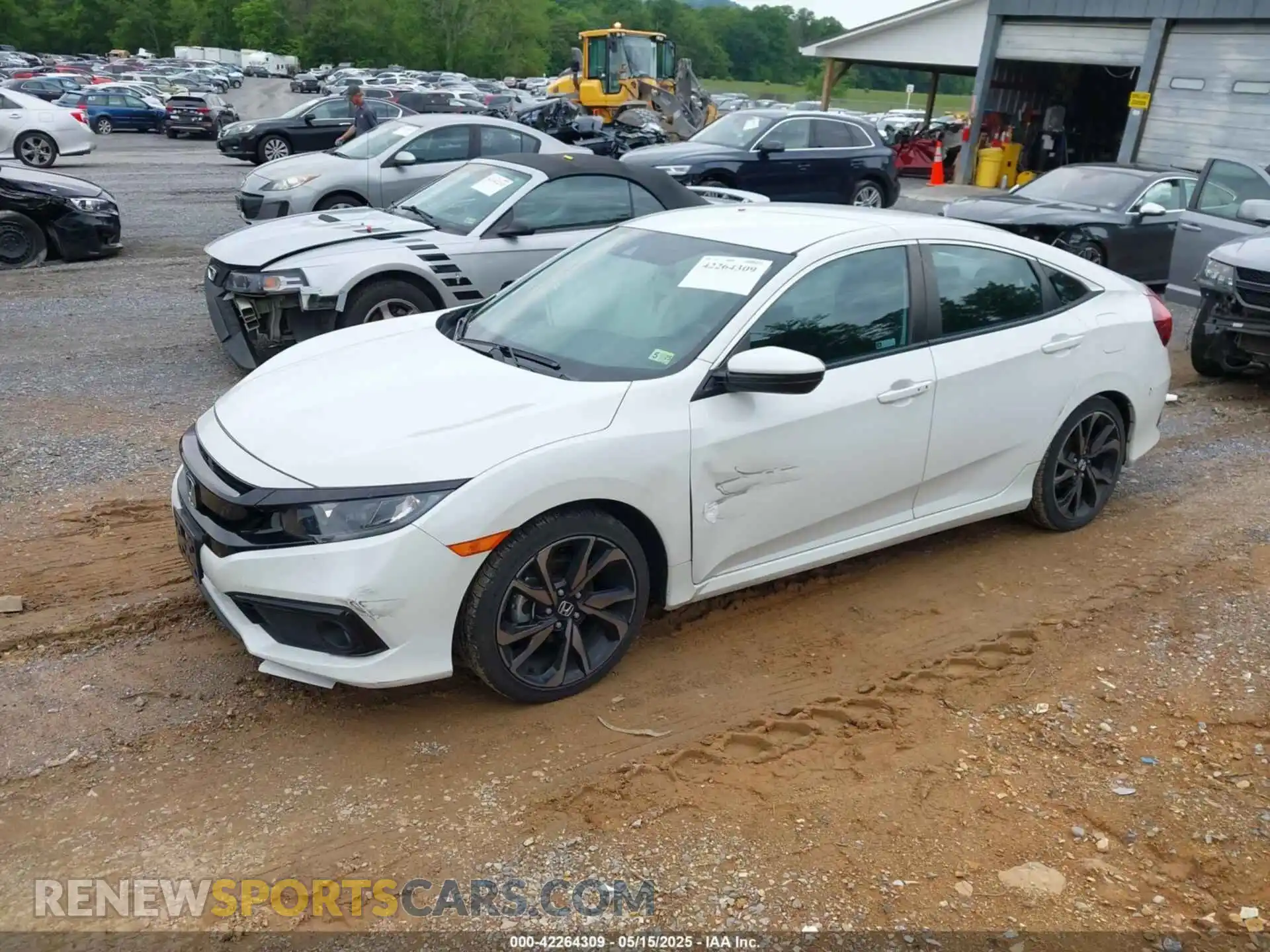 2 Photograph of a damaged car 2HGFC2F88MH522551 HONDA CIVIC 2021
