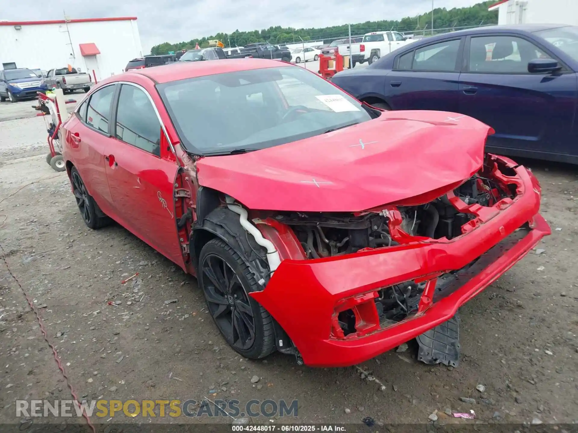 1 Photograph of a damaged car 2HGFC2F88MH543559 HONDA CIVIC 2021