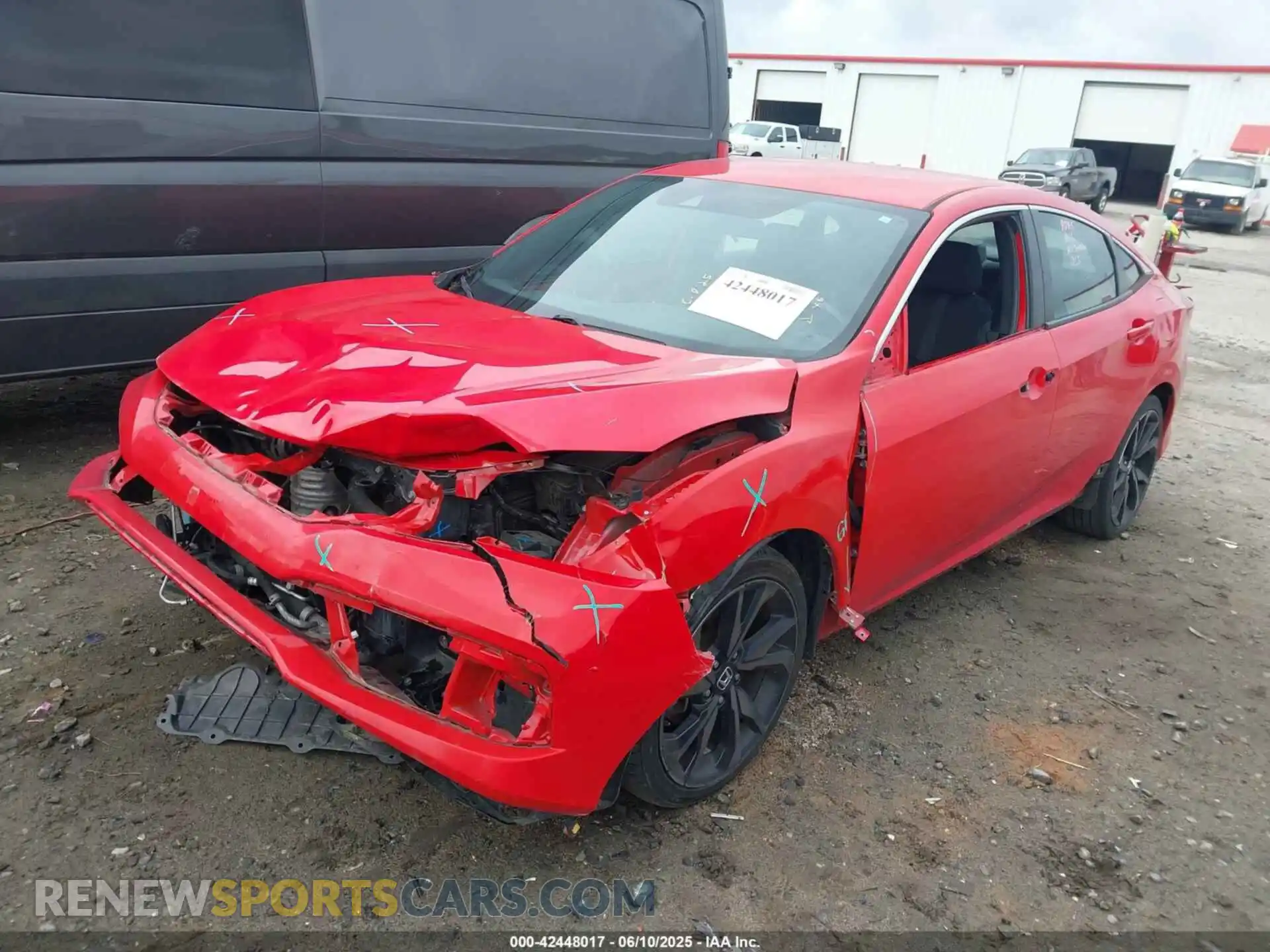 2 Photograph of a damaged car 2HGFC2F88MH543559 HONDA CIVIC 2021