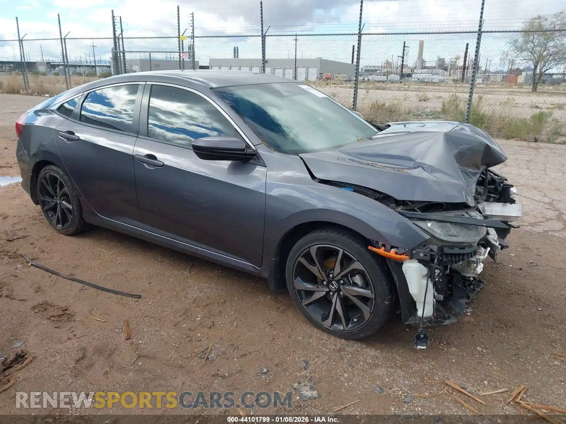 1 Photograph of a damaged car 2HGFC2F88MH544310 HONDA CIVIC 2021