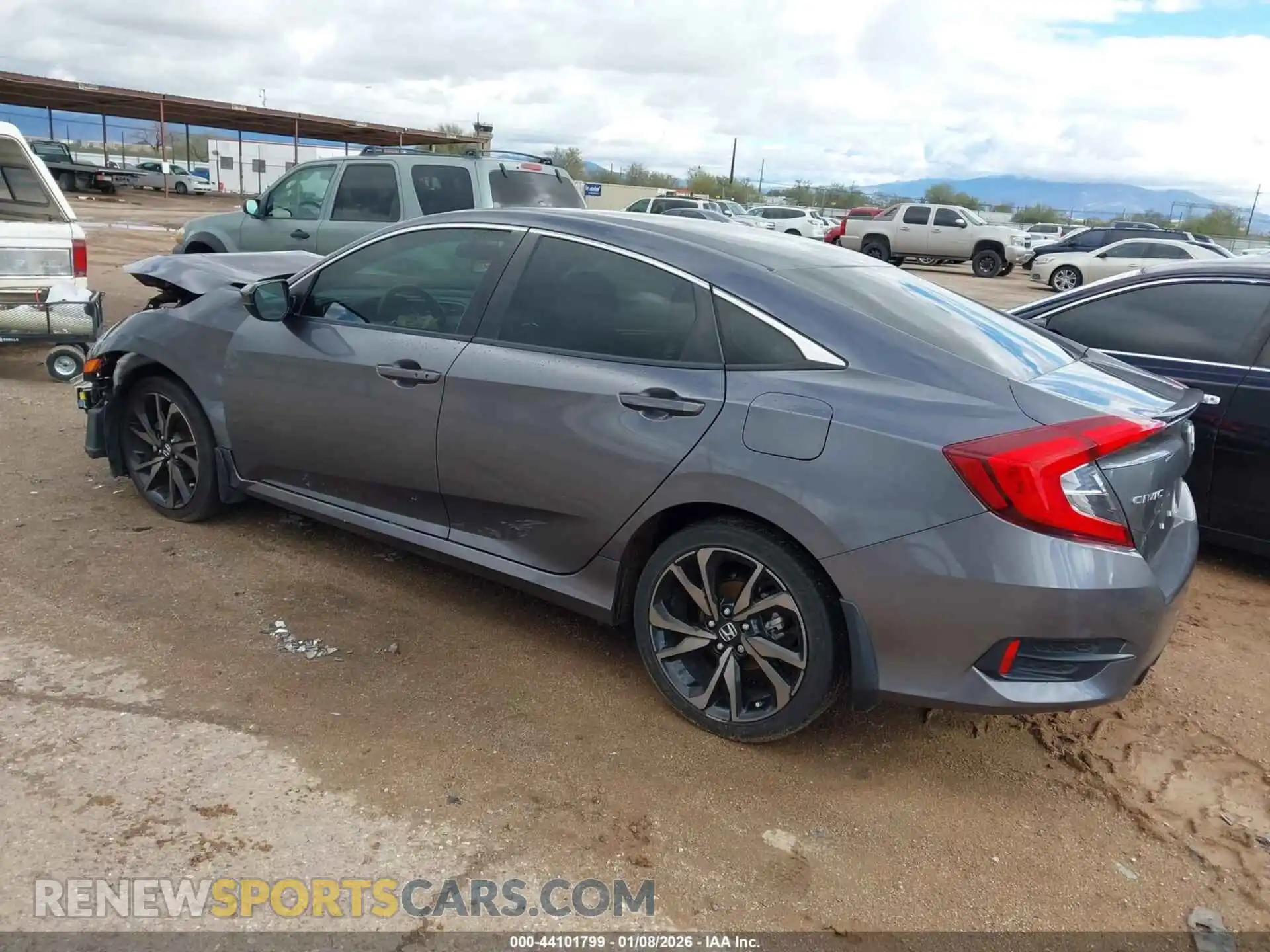 3 Photograph of a damaged car 2HGFC2F88MH544310 HONDA CIVIC 2021
