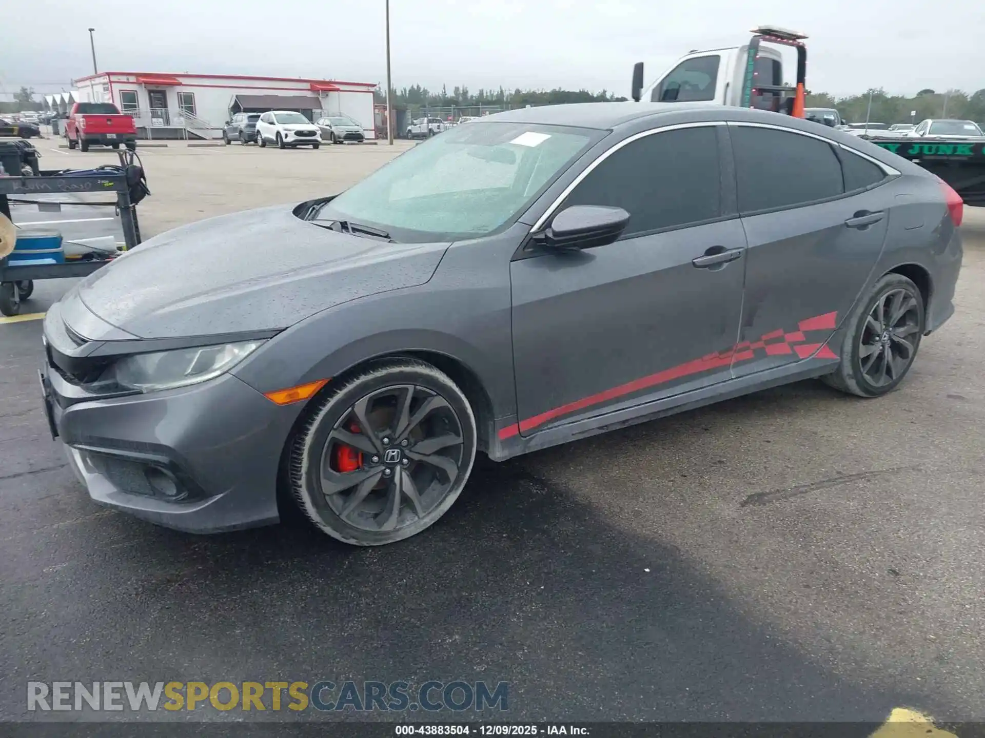 2 Photograph of a damaged car 2HGFC2F88MH545084 HONDA CIVIC 2021